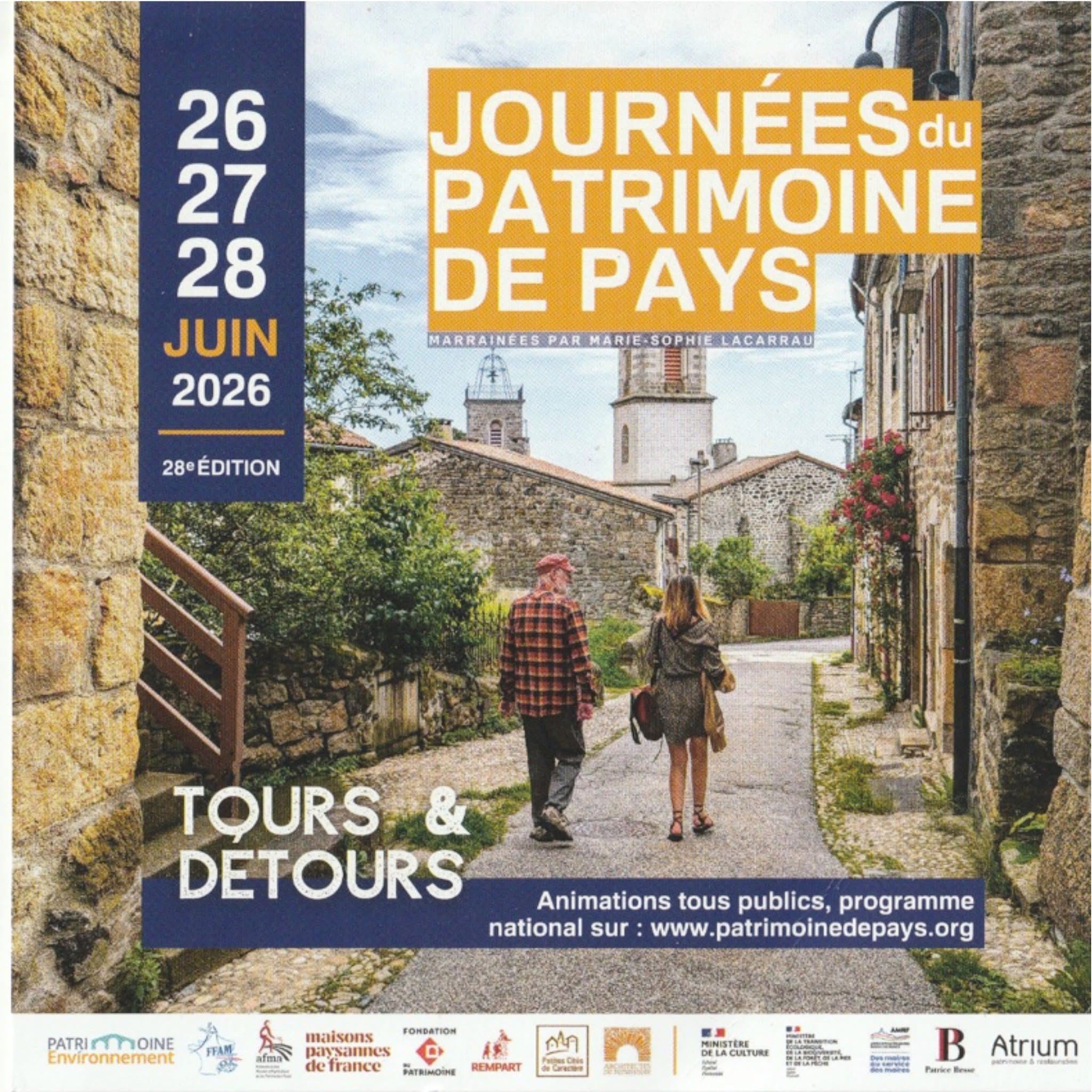 Journ�es du Patrimoine de Pays - Promenade visite