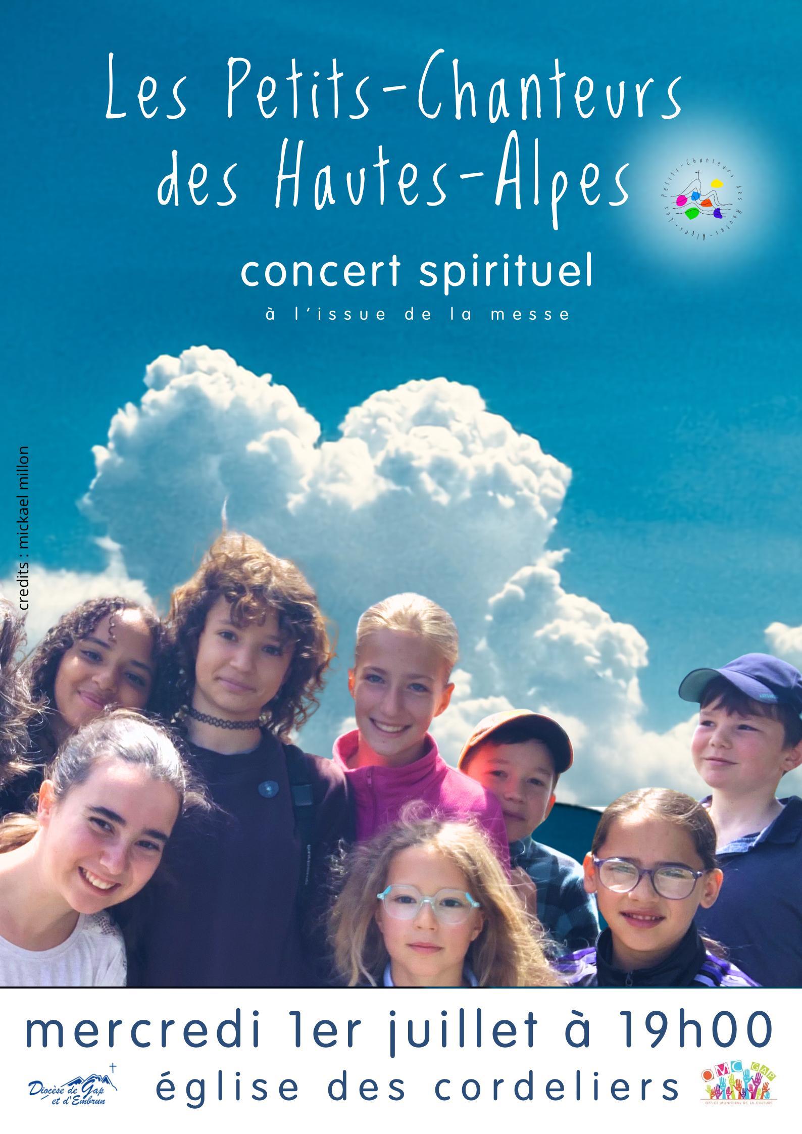 Concert spirituel des Petits-Chanteurs des Hautes-Alpes