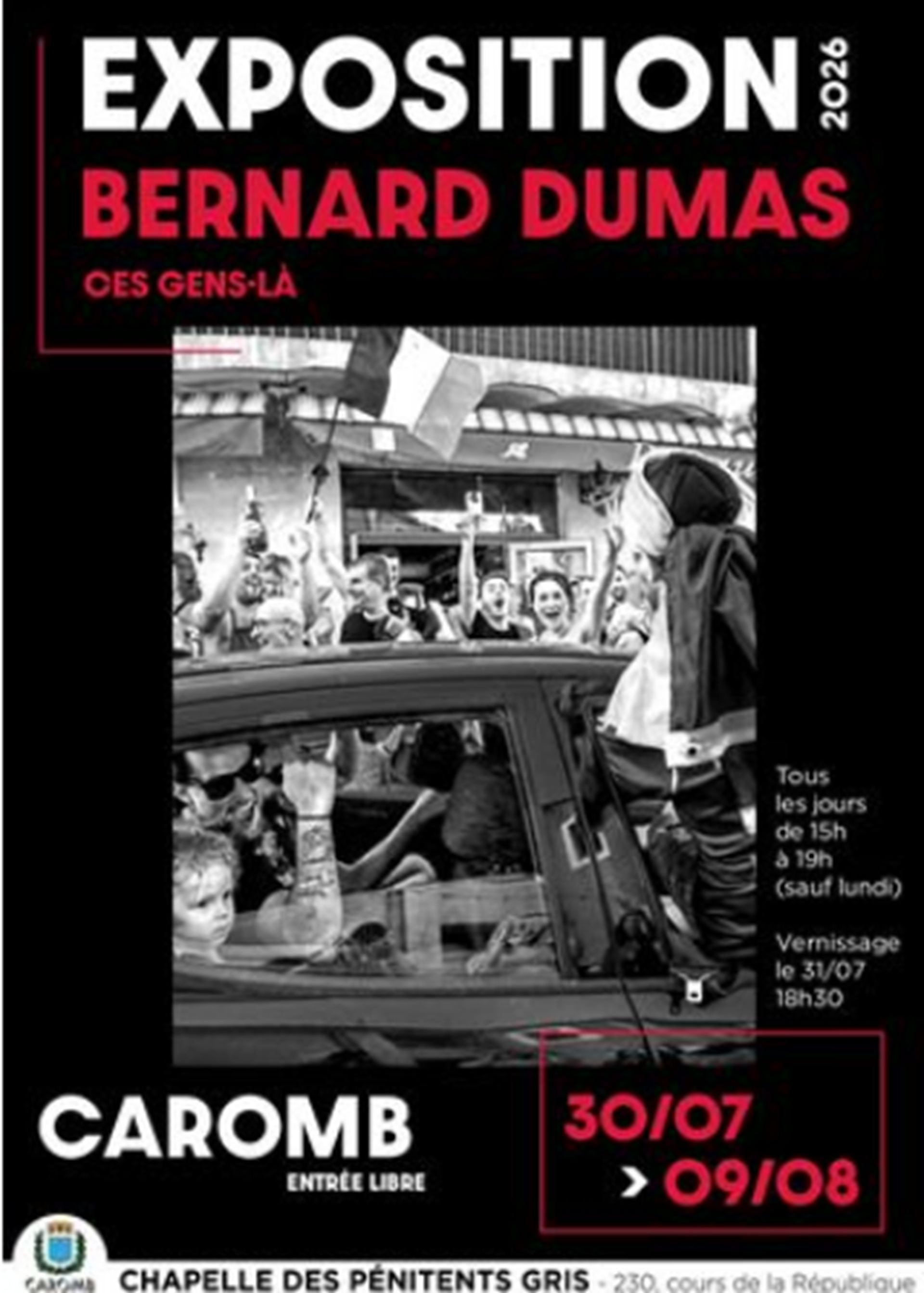 Exposition Bernard Dumas