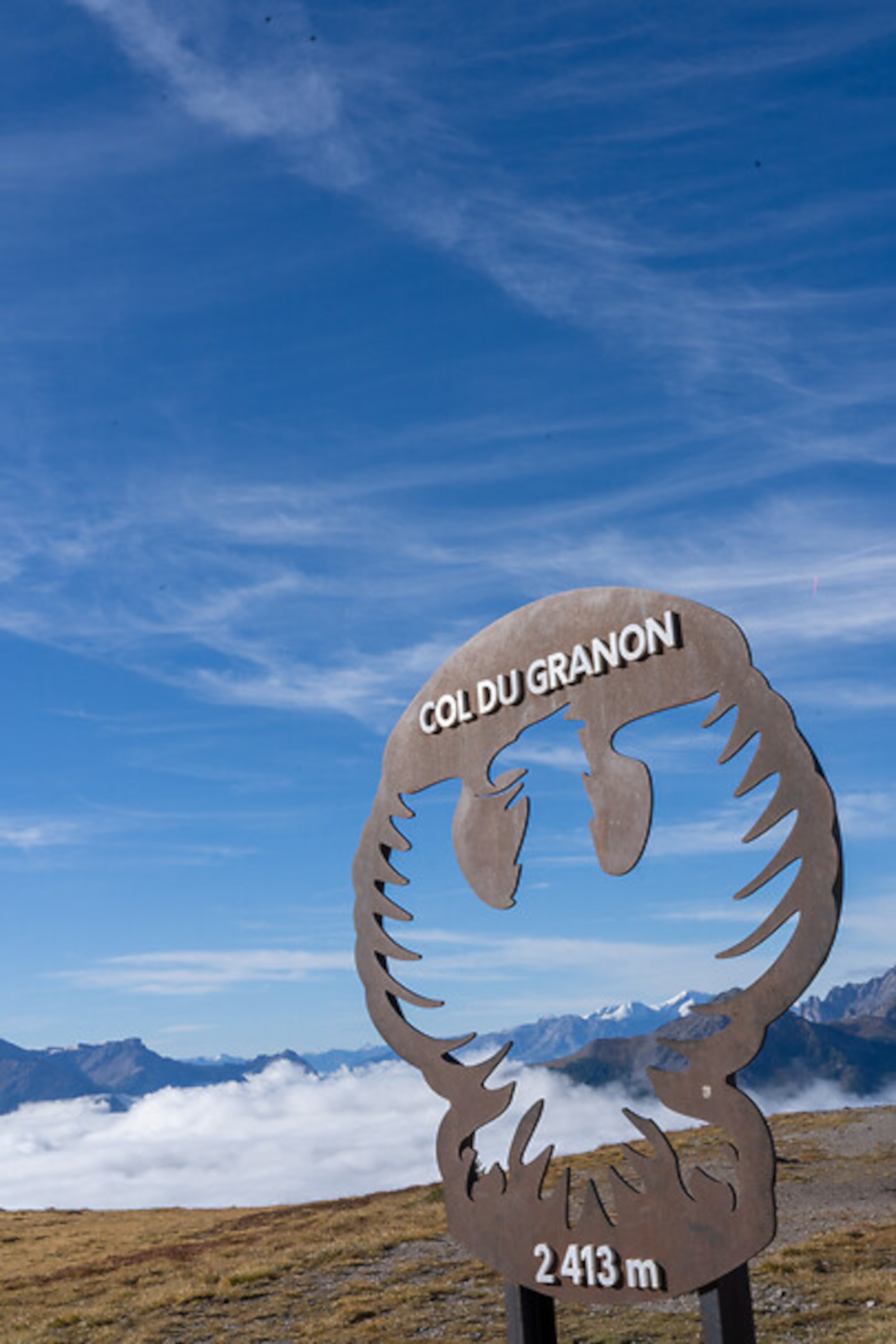 Col r�serv� aux cyclistes - Col du Granon
