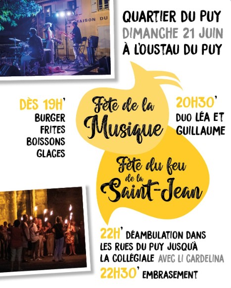 F�te de la musique et de la Saint-Jean