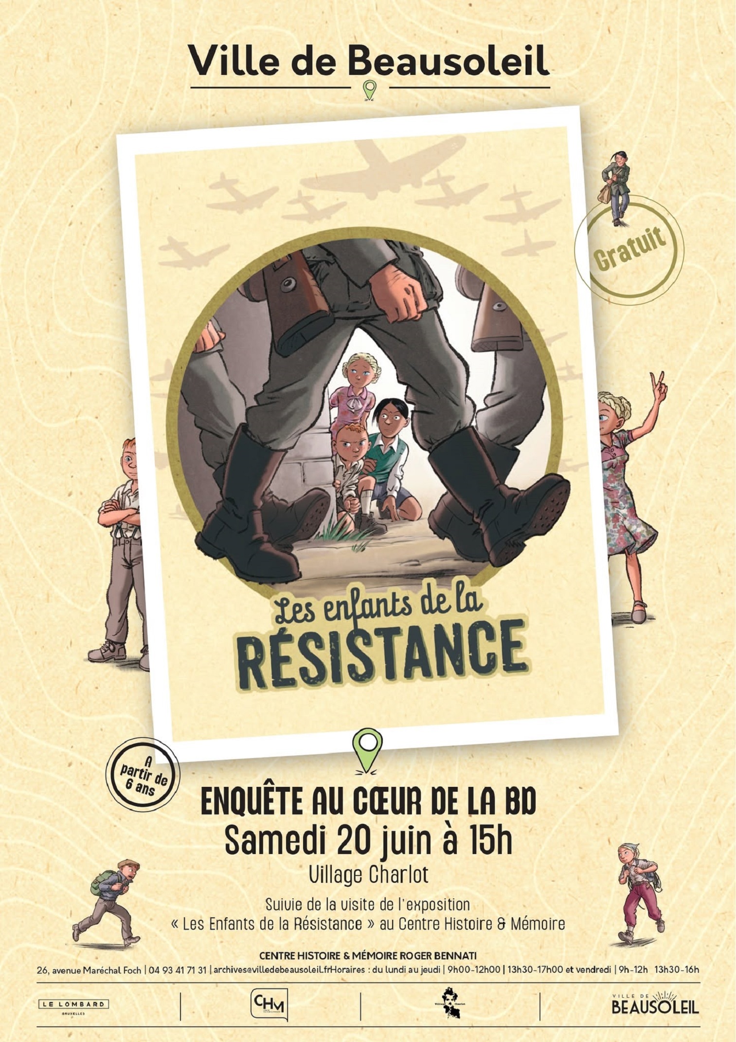 Enqu�te au coeur de la BD : les enfants de la R�sistance
