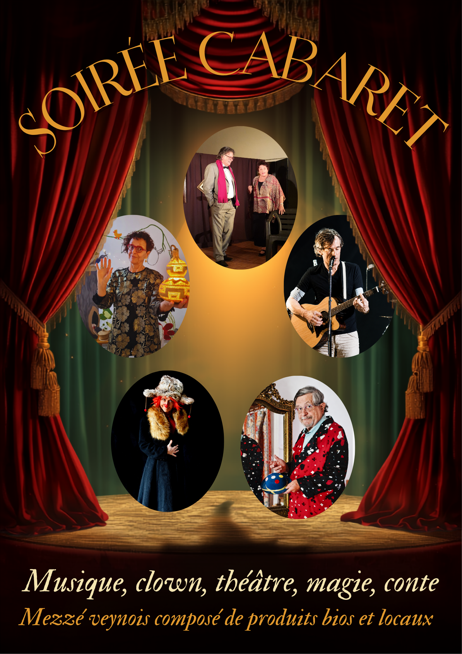 Soir�e cabaret au Buffet de la gare