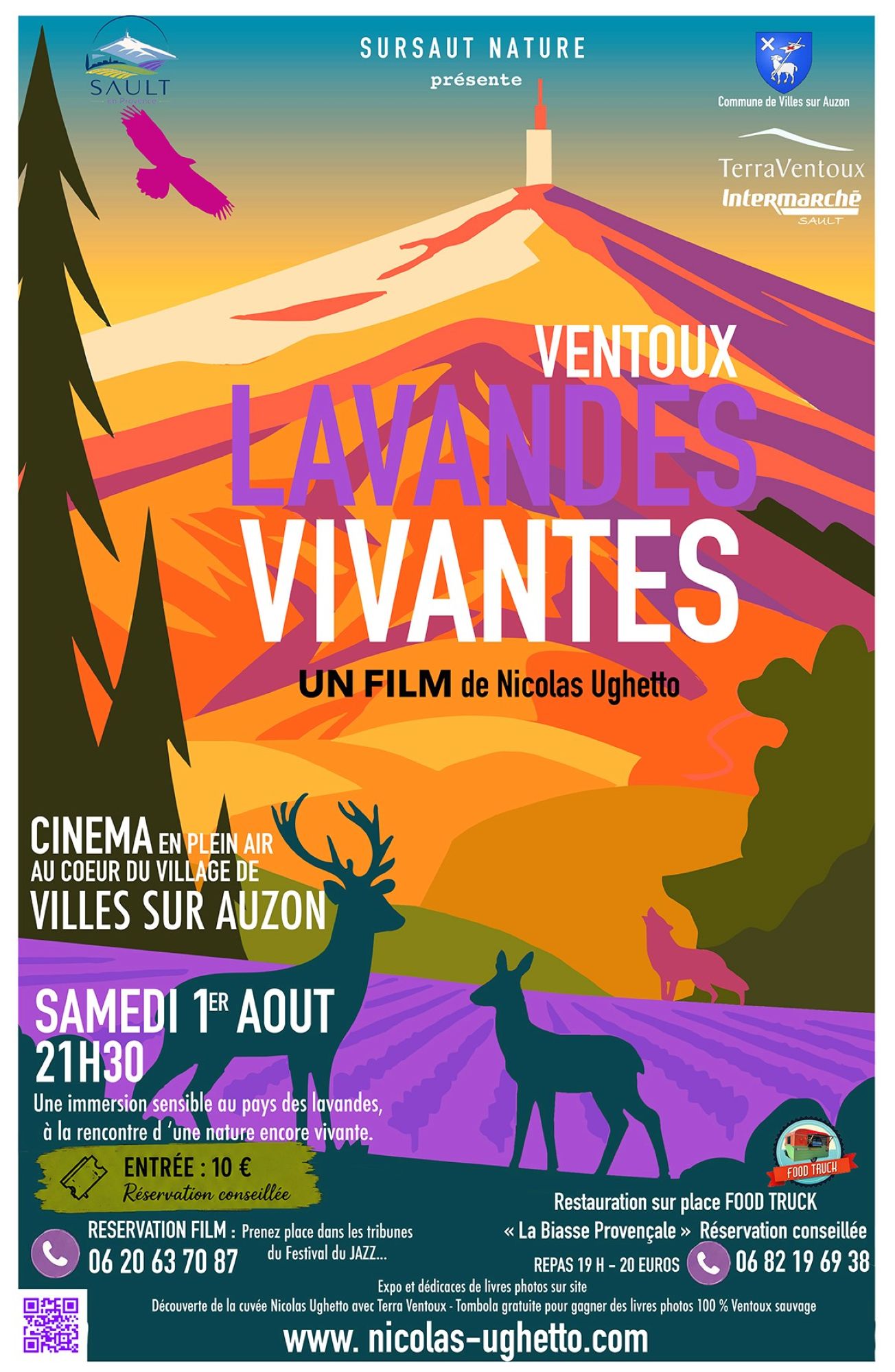 Cin�ma en plein air : Lavandes Vivantes de Nicolas Ughetto