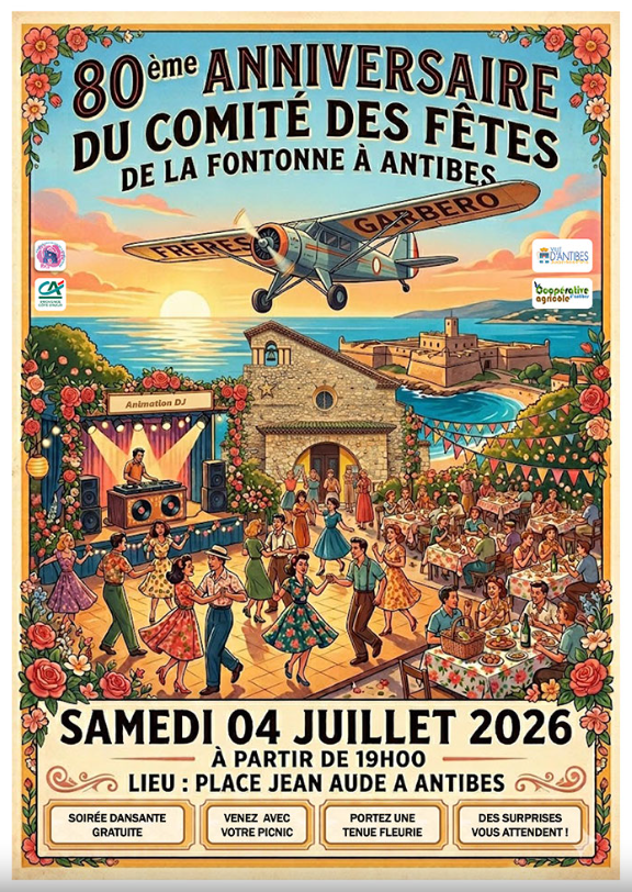 80e anniversaire du comit� des f�tes de la Fontonne