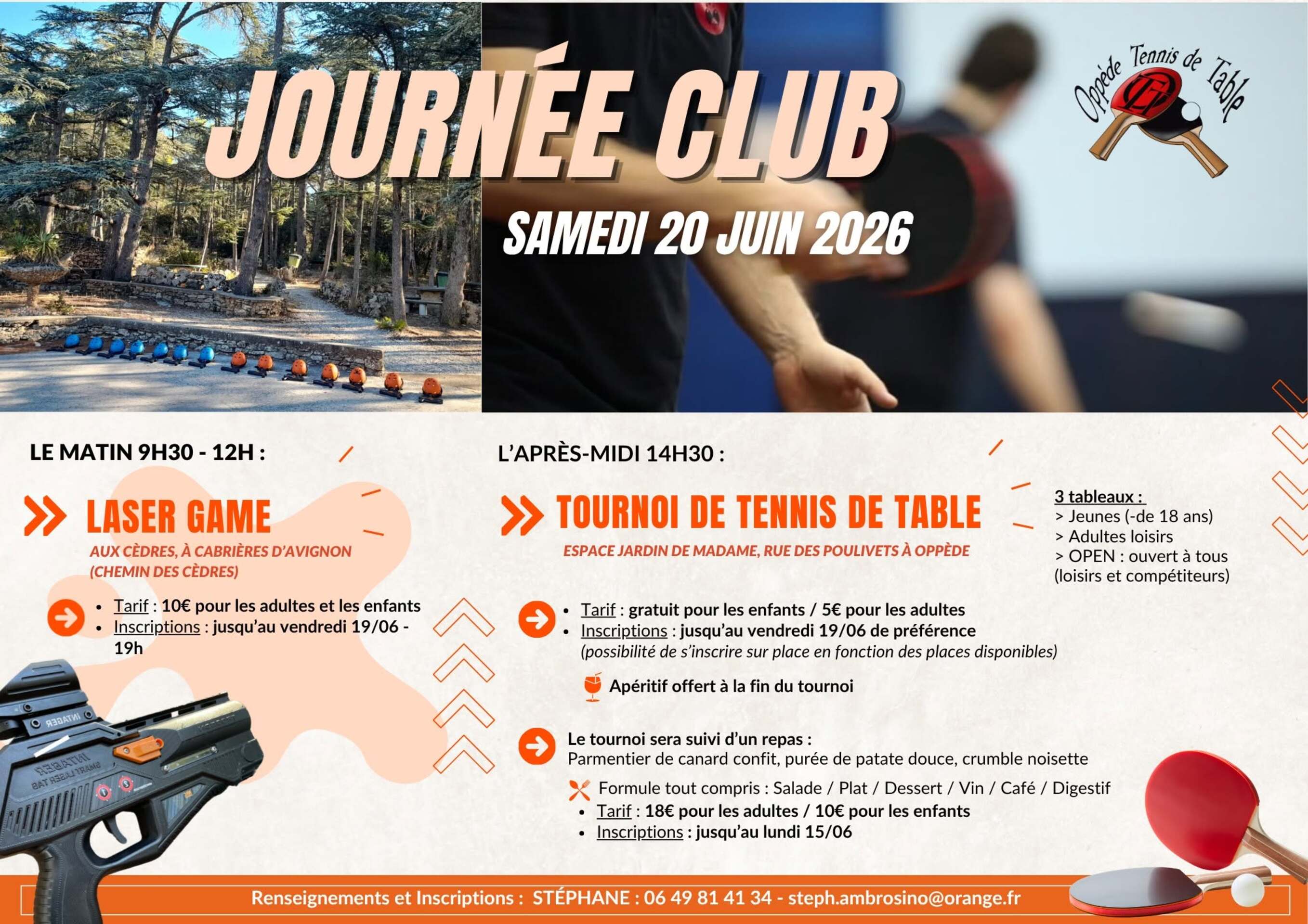 F�te du club de tennis de table - Tournoi