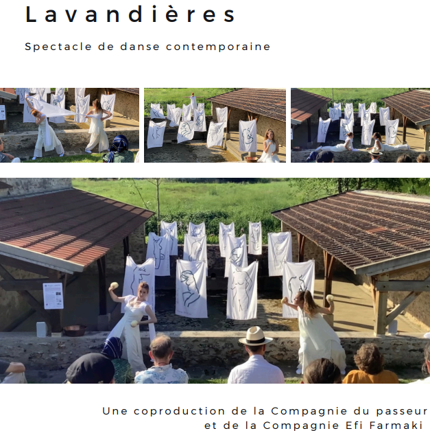Spactacle de danse : Les Lavandi�res