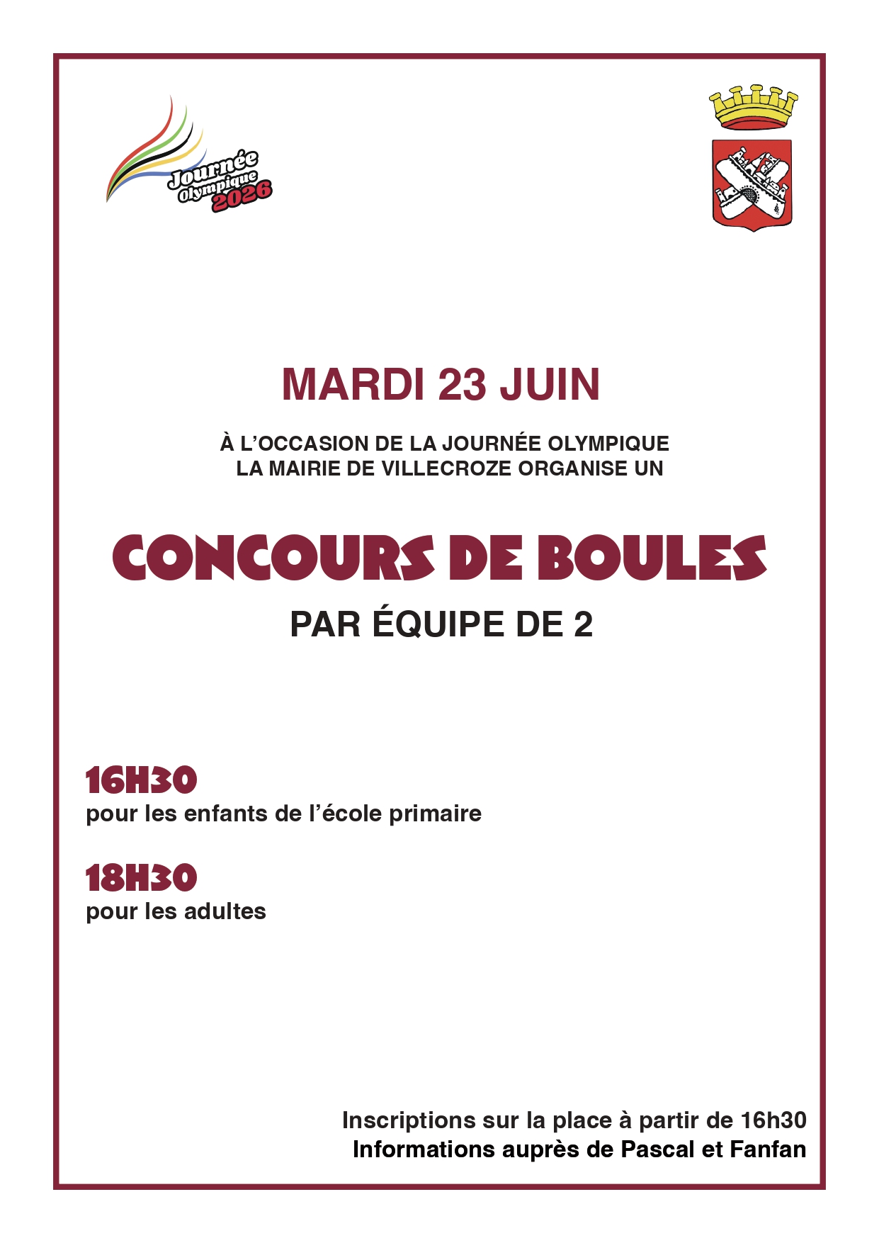 Concours de boules