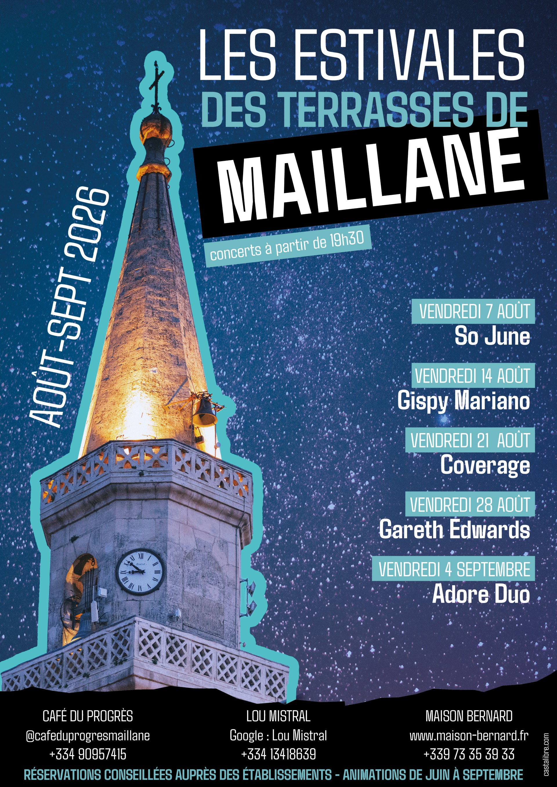 Les Estivales des Terrasses de Maillane Ao�t