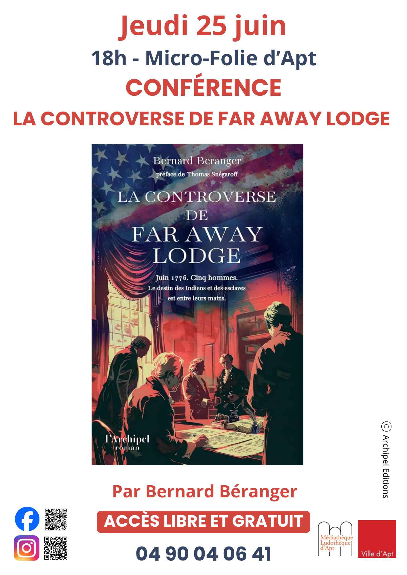 Conf�rence : La controverse de Far Away Lodge