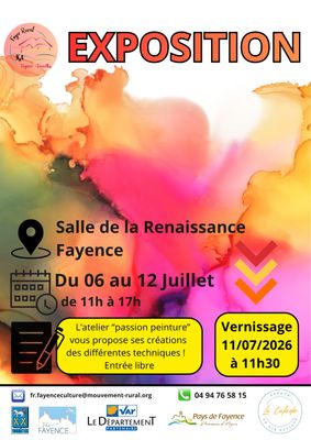 Exposition Passion Peinture