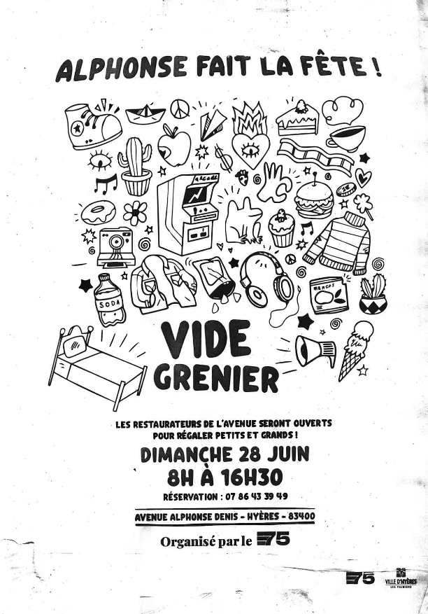 Vide grenier : Alphonse fait la f�te !