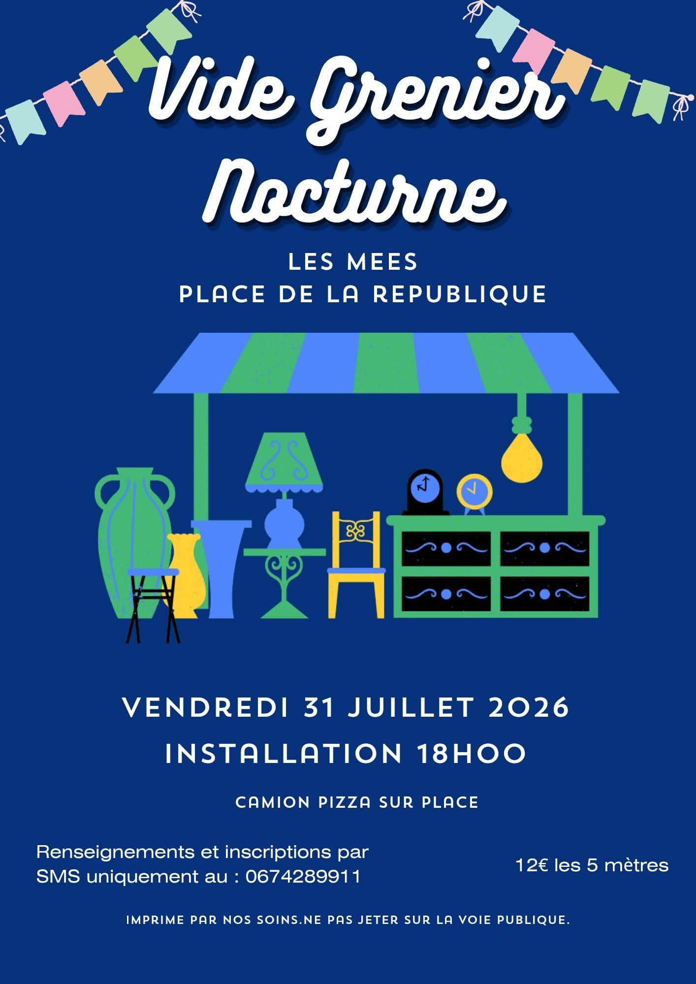 Vide grenier nocturne