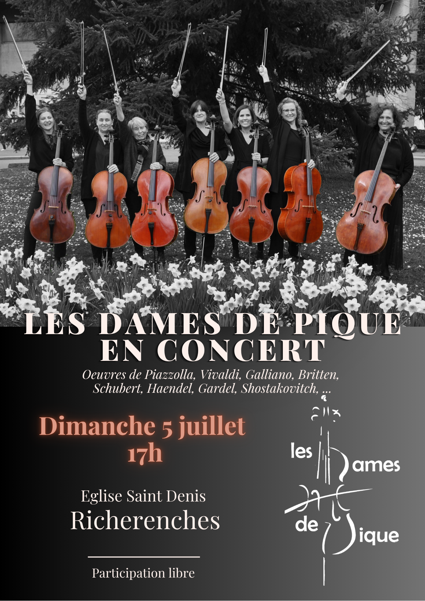 les Dames de Pique en concert