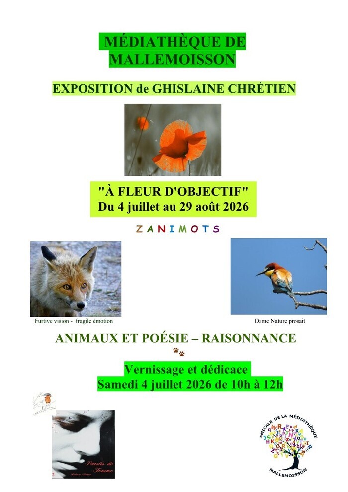 Exposition - A fleur d'objectif