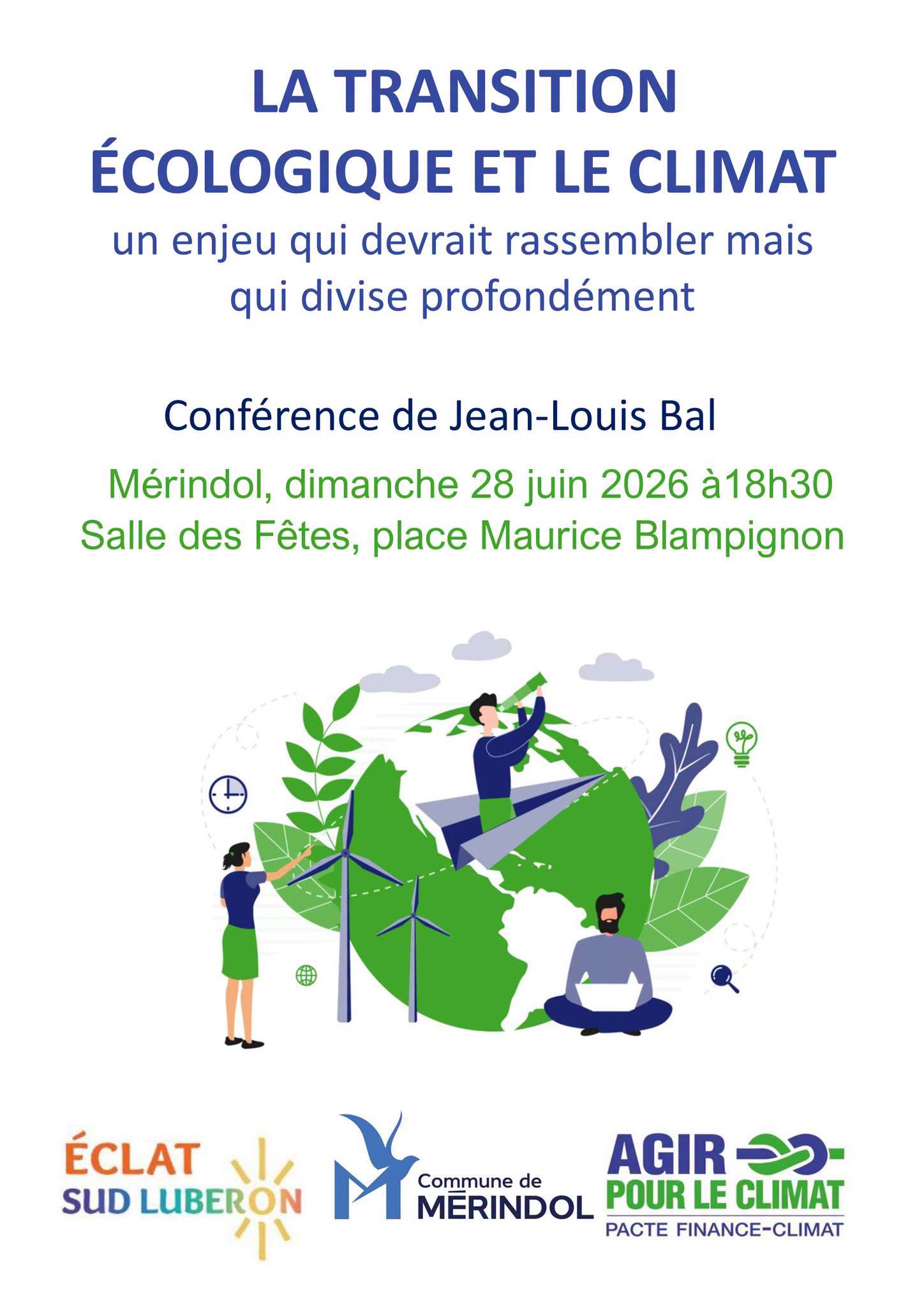 La transition �cologique et le climat - Conf�rence