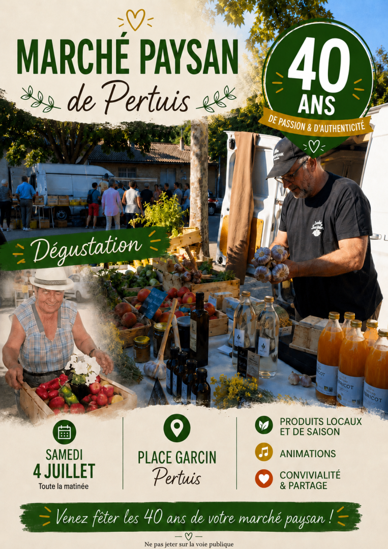 Les 40ans du march� paysan