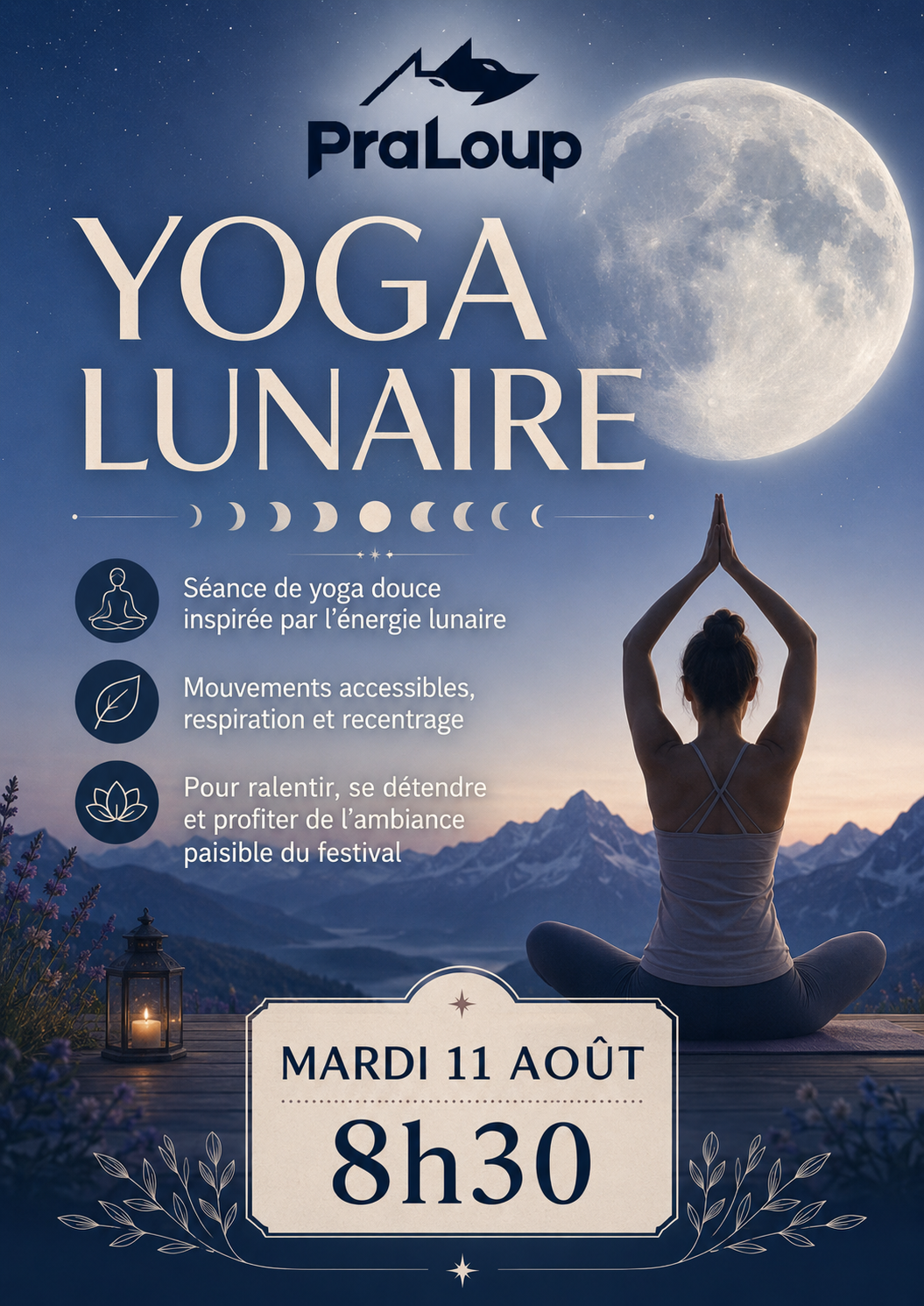 Yoga - Salutation � la lune
