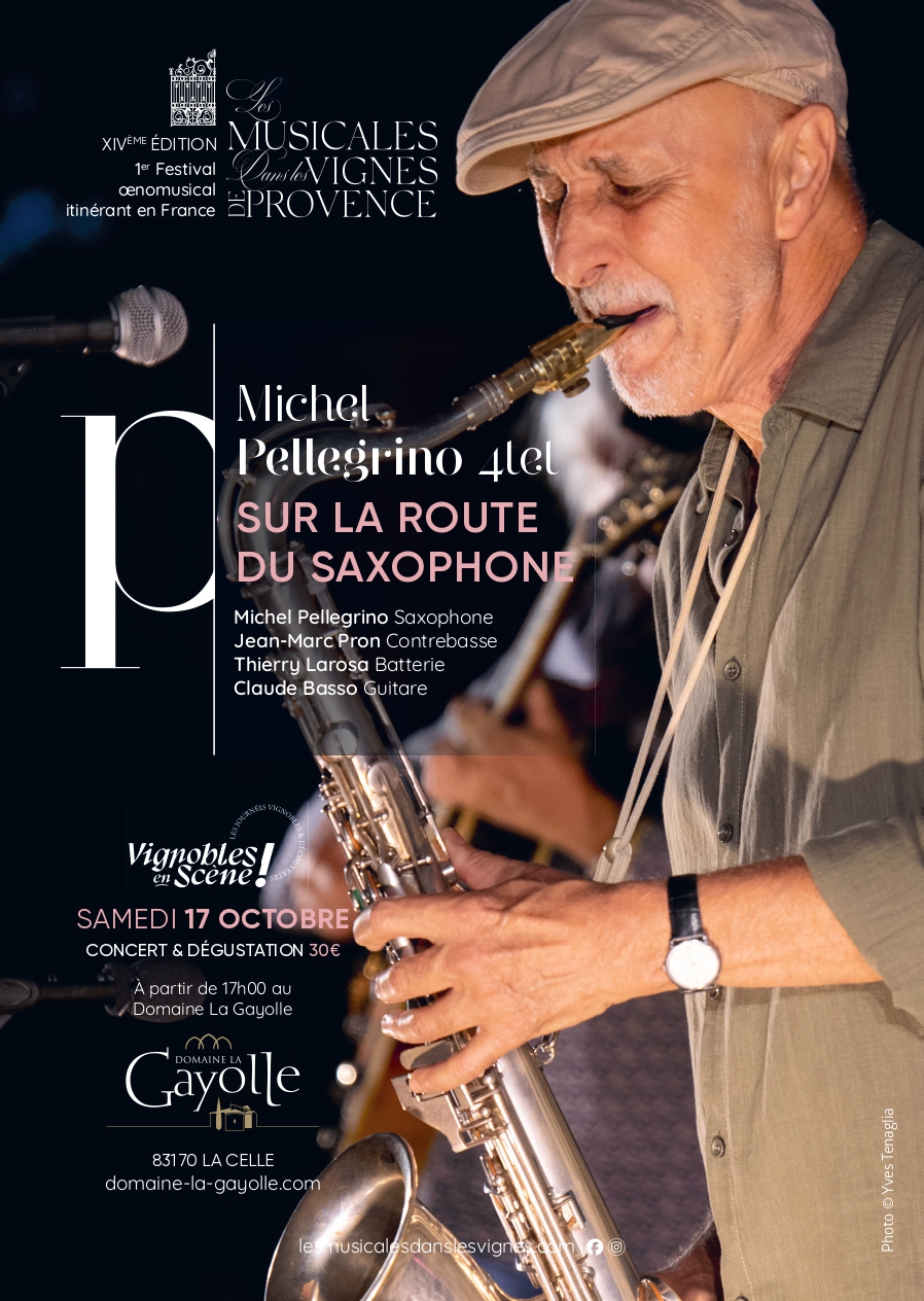 Concert : Michel Pellegrino | Les musicales dans les Vignes | Vignobles en Sc�ne