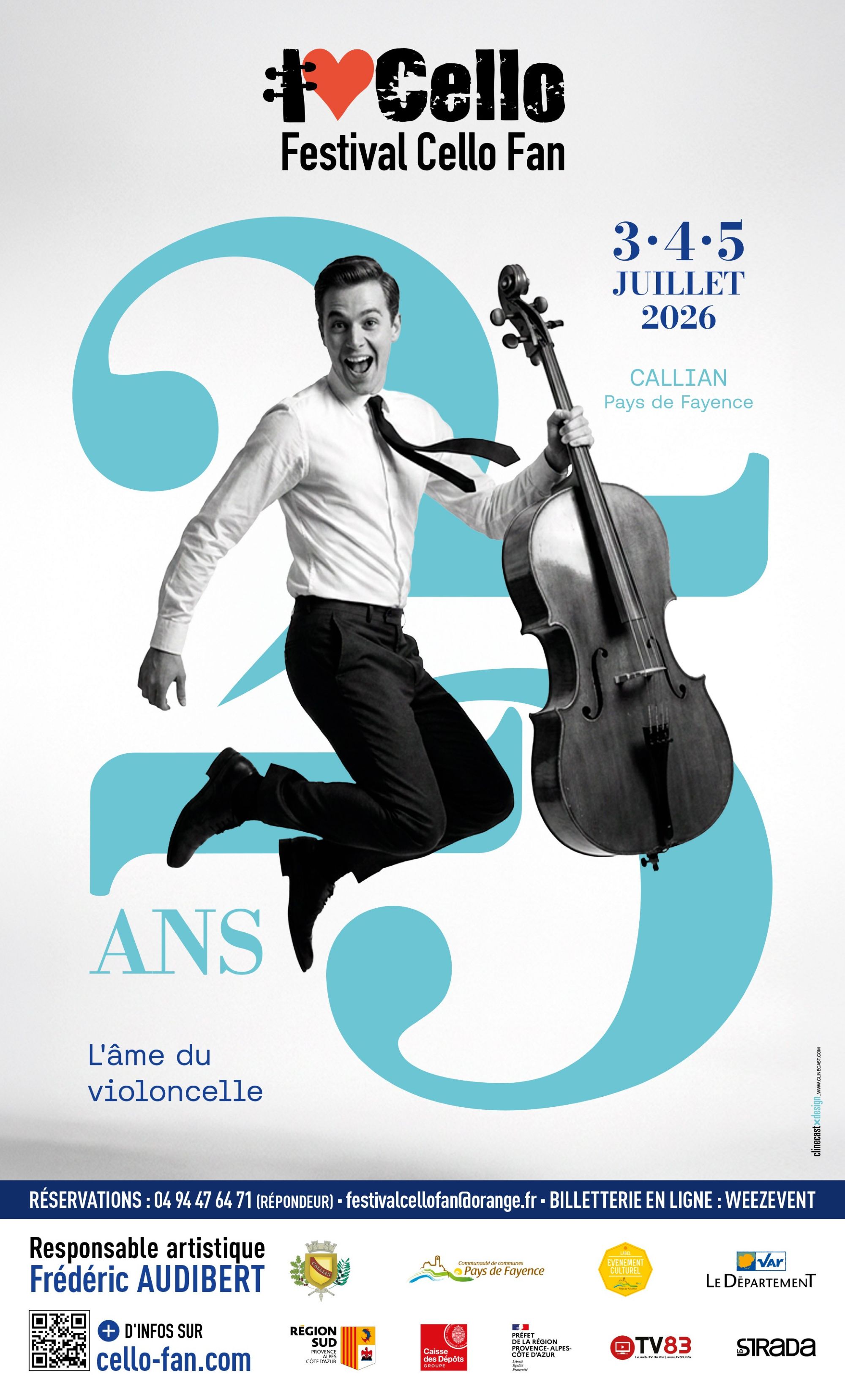 Festival CELLO FAN - Concerts � CALLIAN - 25��dition