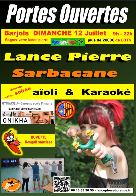 Journ�e portes ouvertes du club de tir sportif : d�monstrations, repas, concert