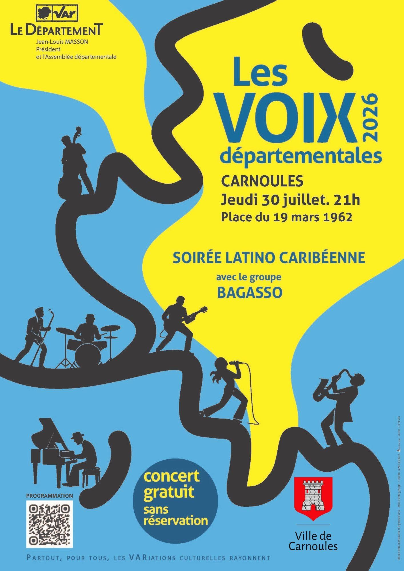 Les voix d�partementales � Carnoules