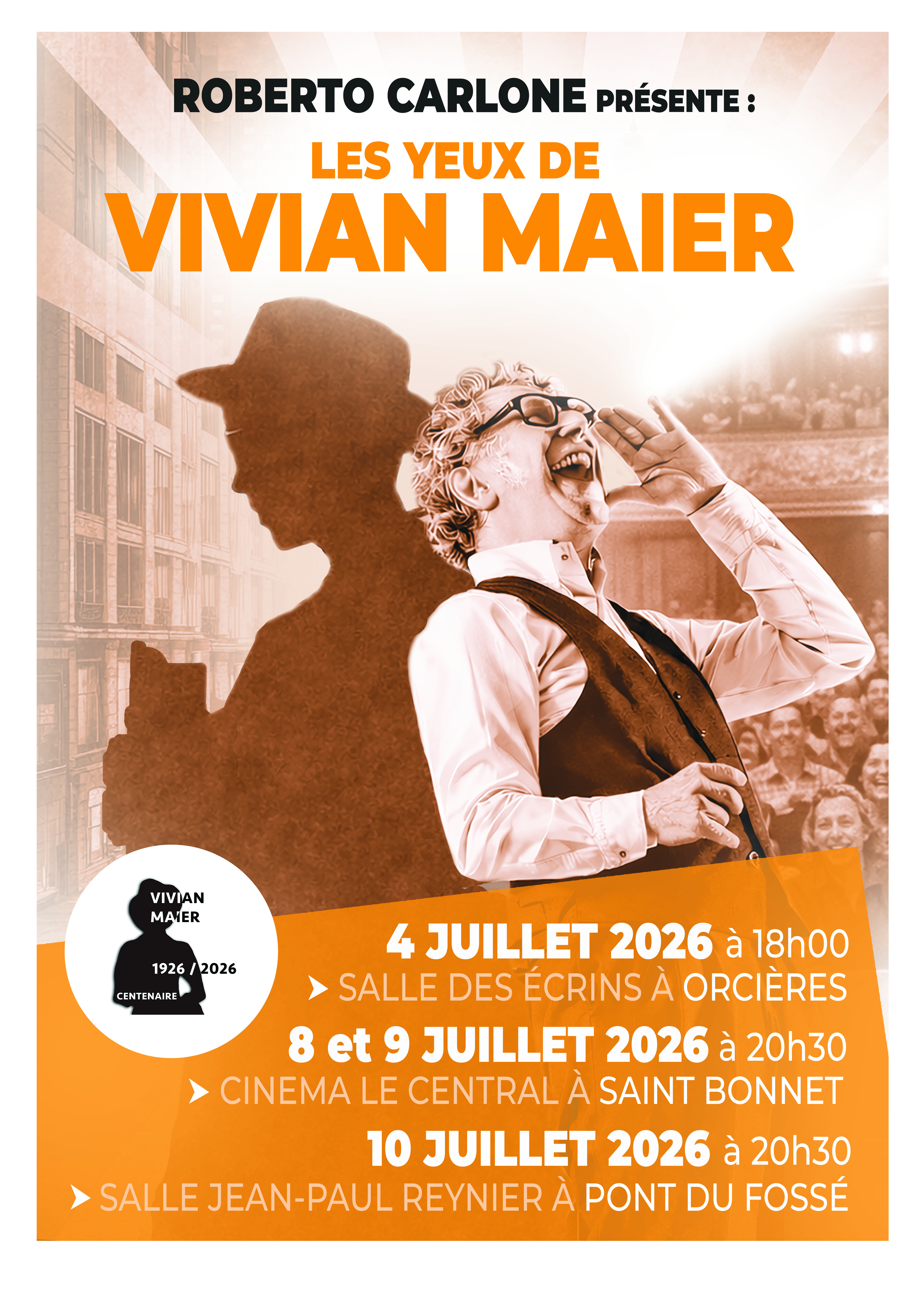 Les yeux de Vivian Maier, spectacle de Vivian Maier