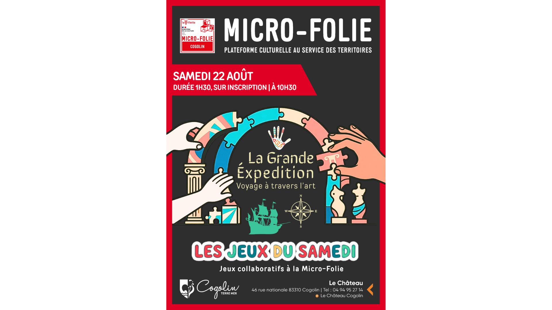 Micro-folie : les jeux du samedi