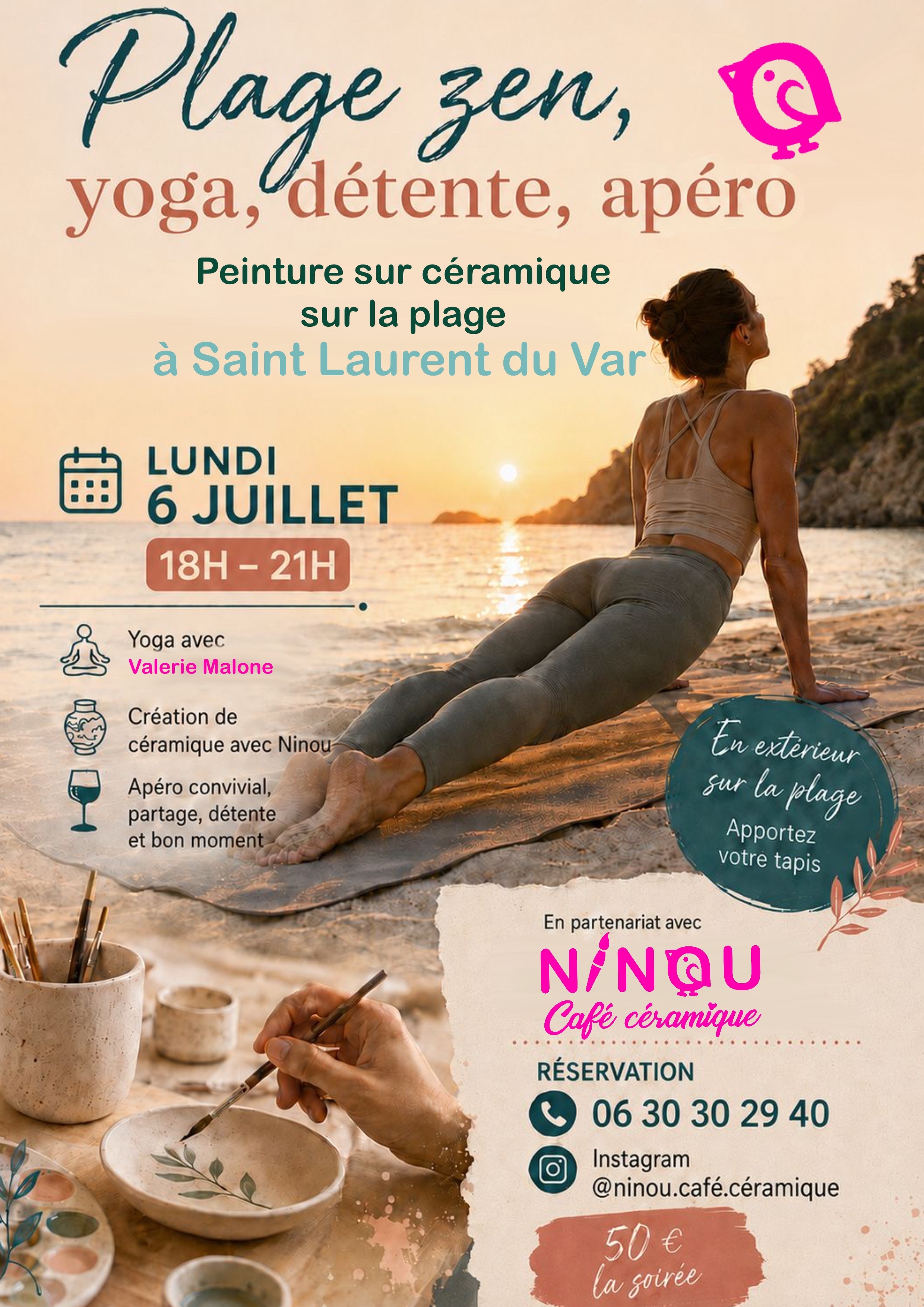 Soir�e Plage Zen