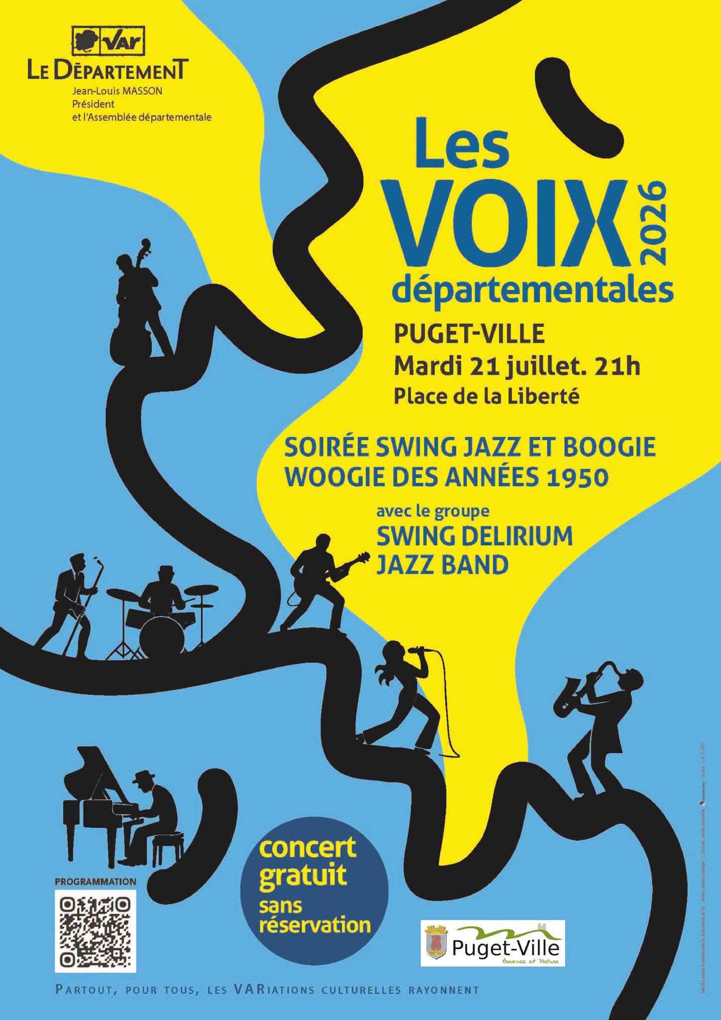 Les Voix d�partementales � Puget-Ville
