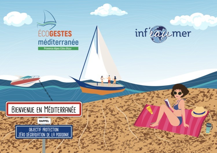 Campagne Inf'eau mer � la Plage de la Grande Mer
