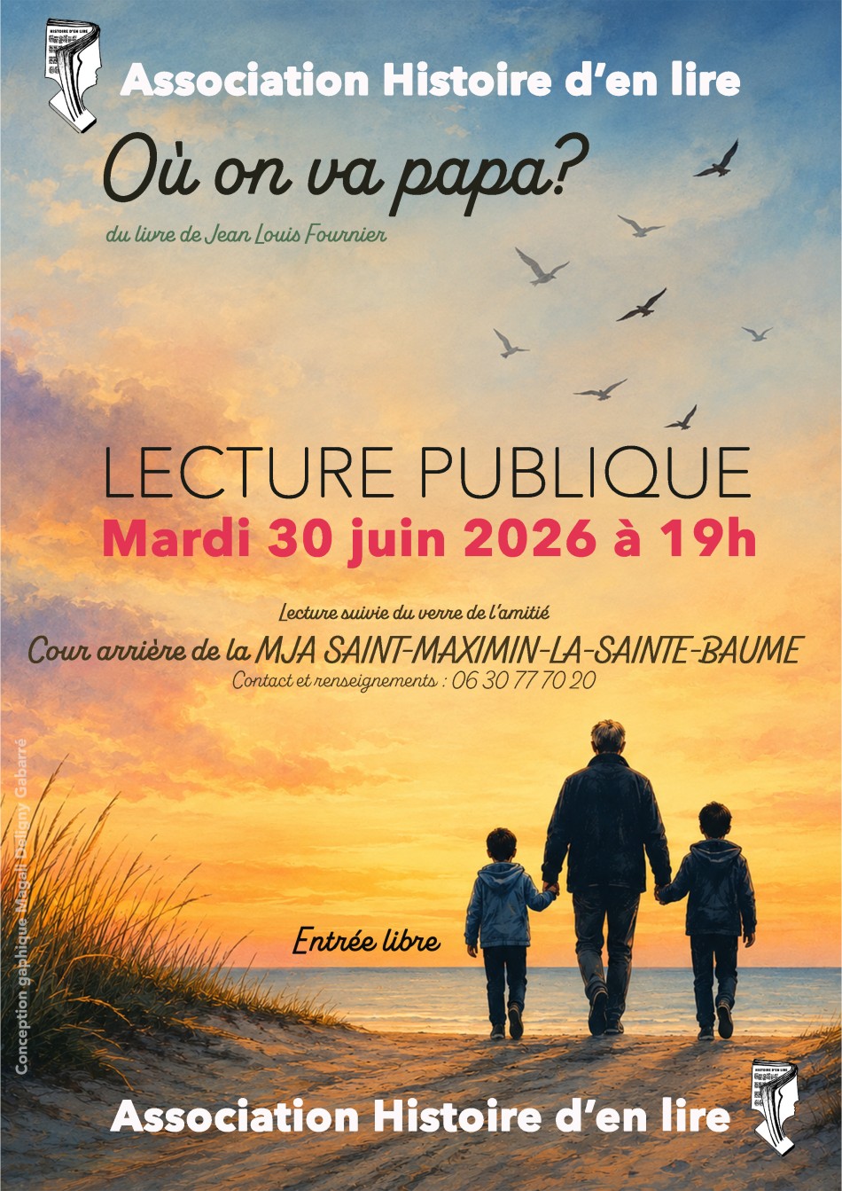 Lecture publique : O� on va, papa ? de Jean-Louis Fournier