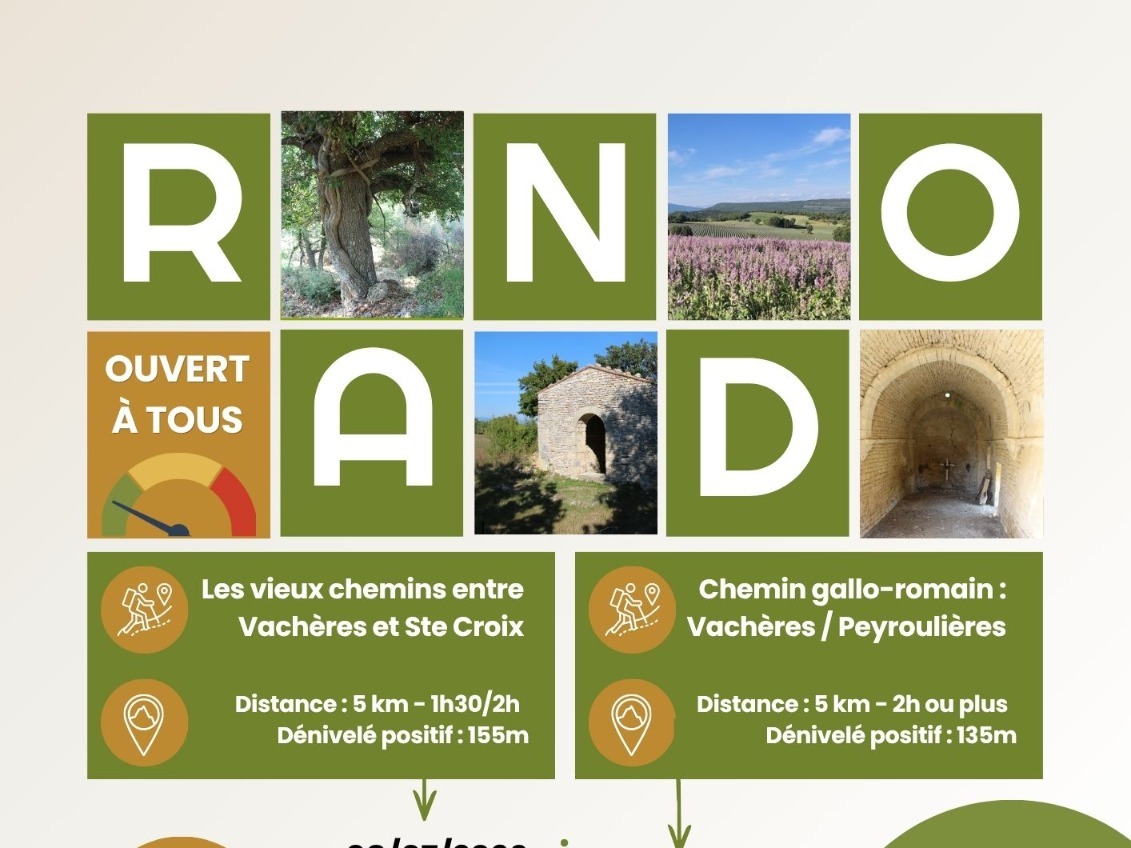 Les vieux chemins entre Vach�res et Ste Croix � Lauze