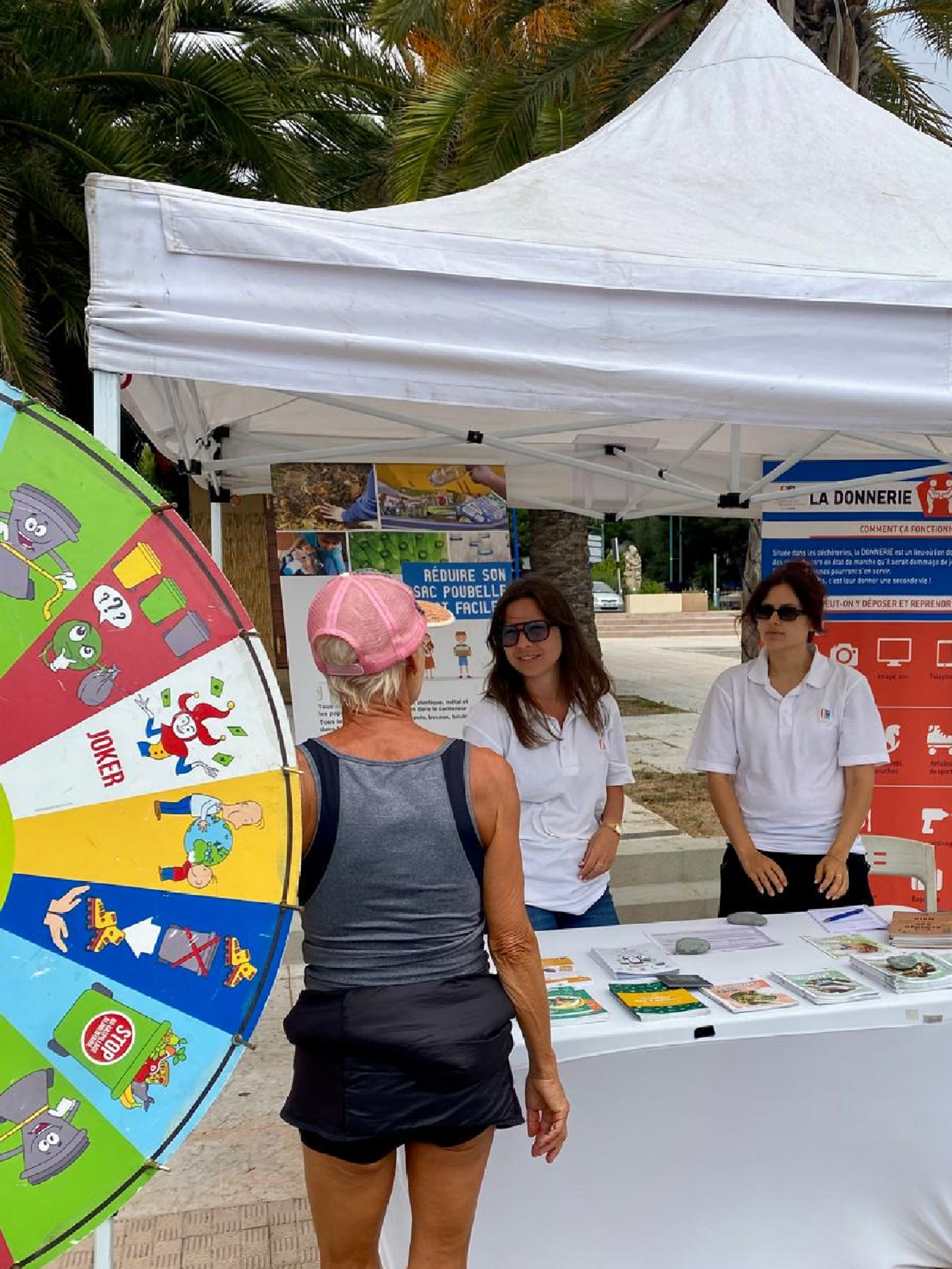 Tri et recyclage : des stands estivaux Pr�vention et Gestion des d�chets