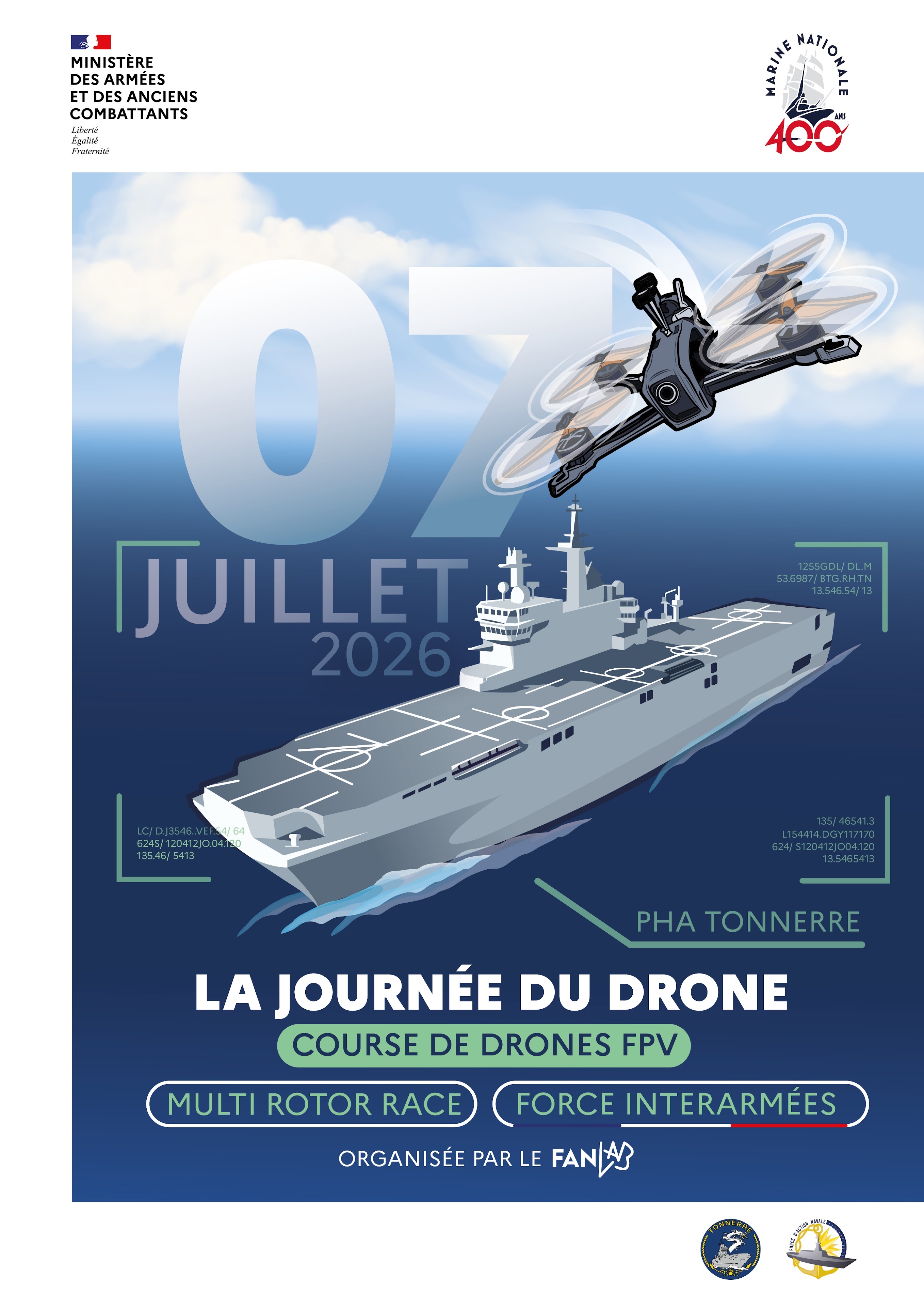 Journ�e du Drone - 400 ans de  la Marine nationale