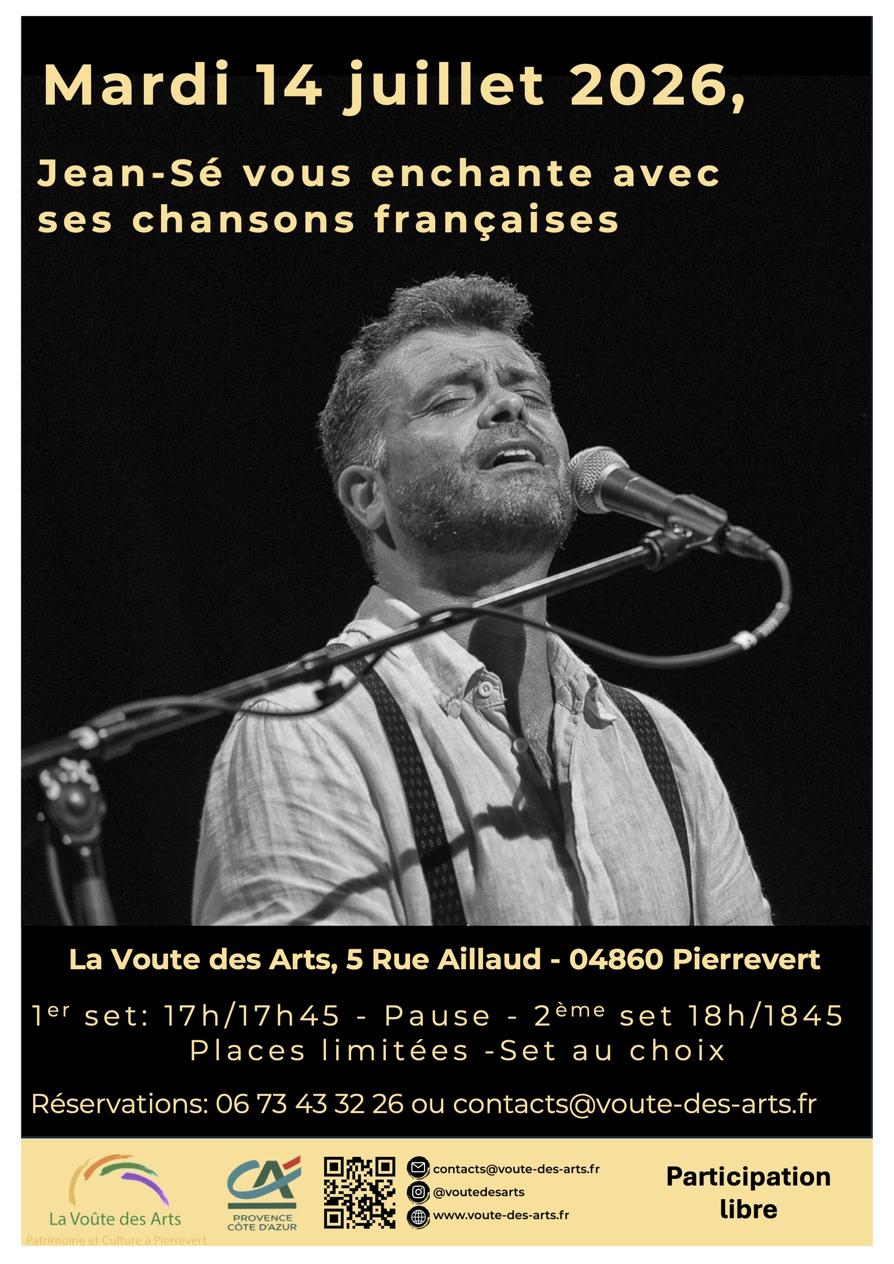 Chanson fran�aise � la Vo�te des Arts pour le 14 Juillet