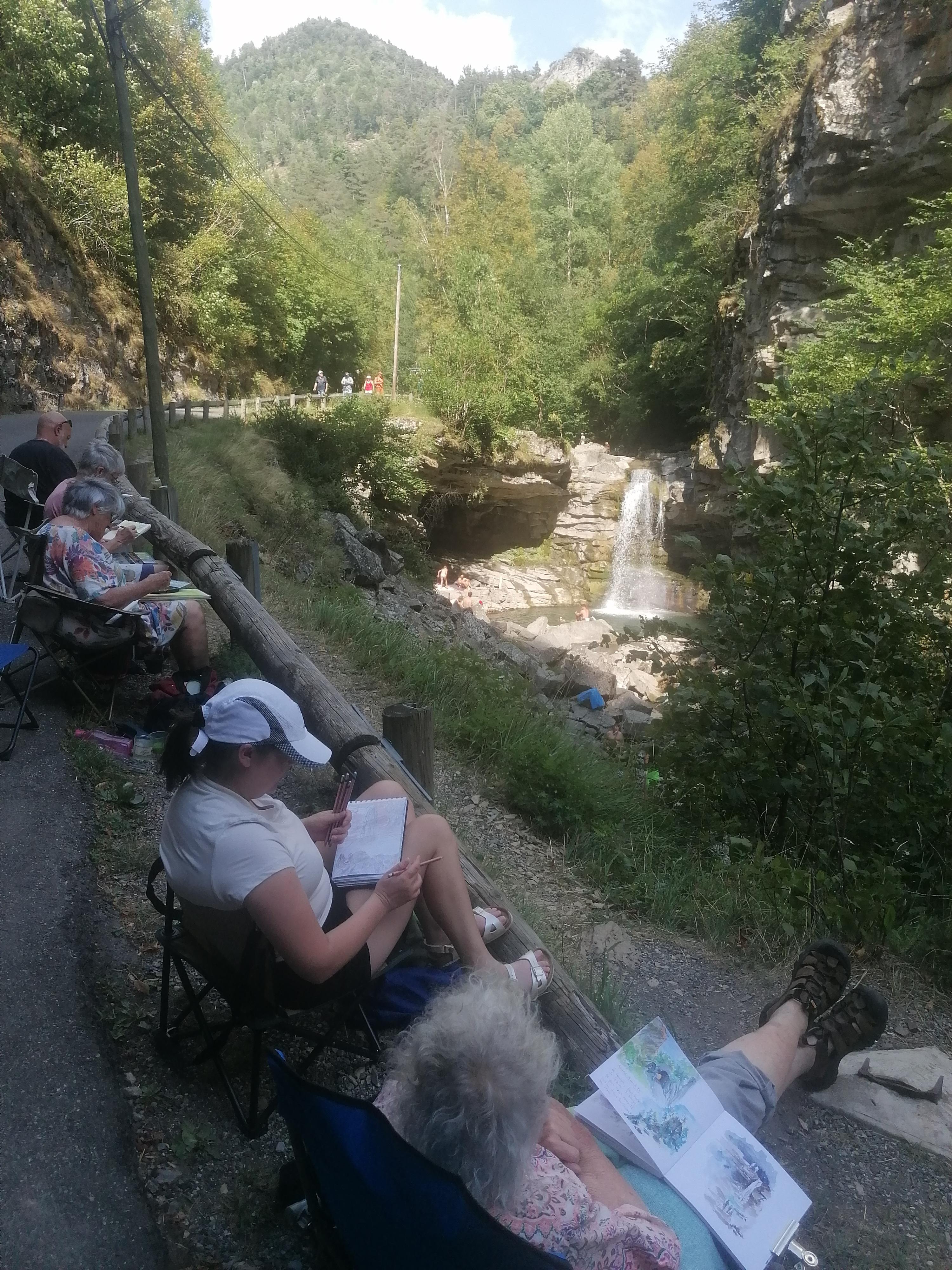 Stage carnet de voyage en Haute-Provence