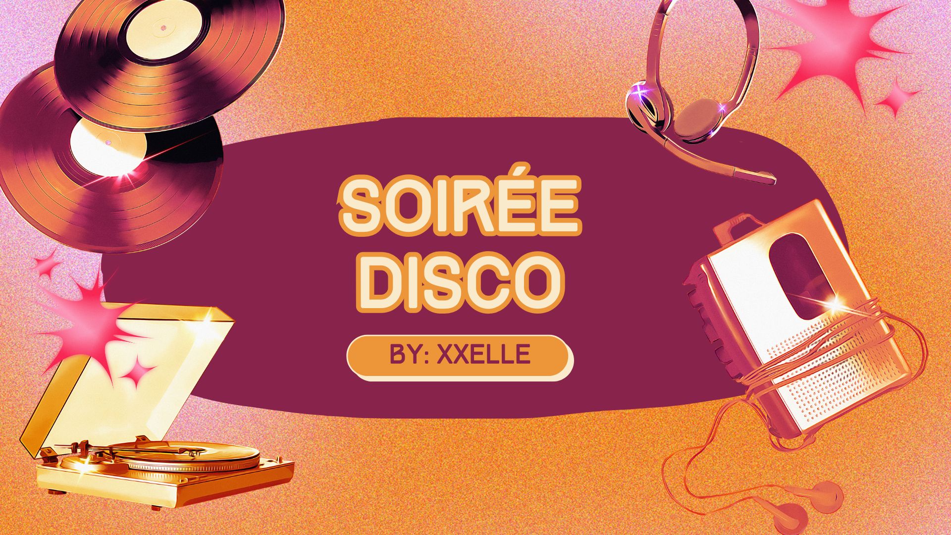Soir�e disco : Groupe XXELLE