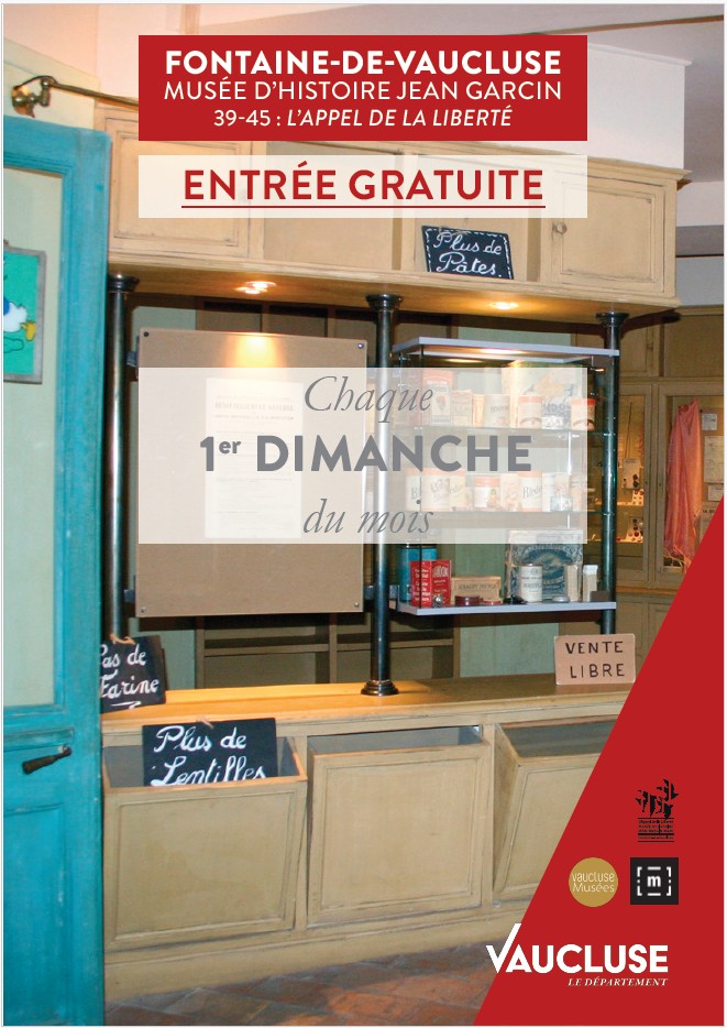 Le premier dimanche du mois, tous au mus�e ! (Mus�e Jean Garcin)