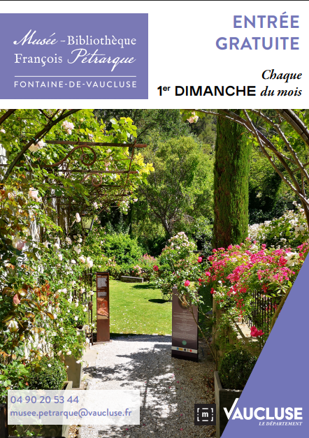 Le premier dimanche du mois, tous au mus�e ! (Mus�e P�trarque)