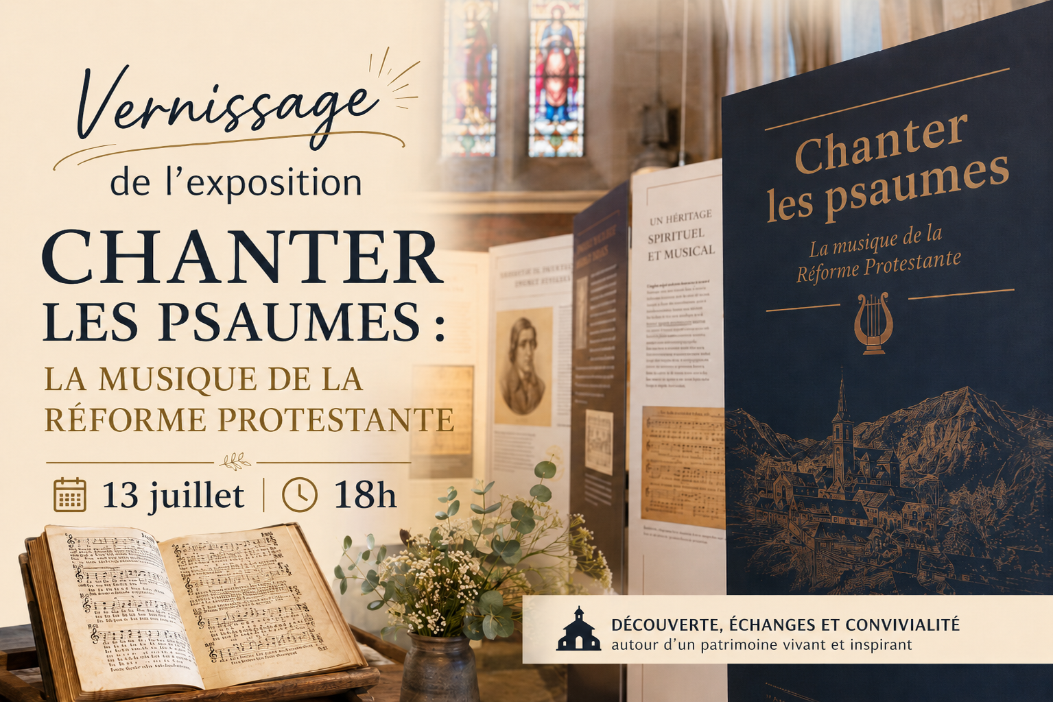 Vernissage de l'exposition 