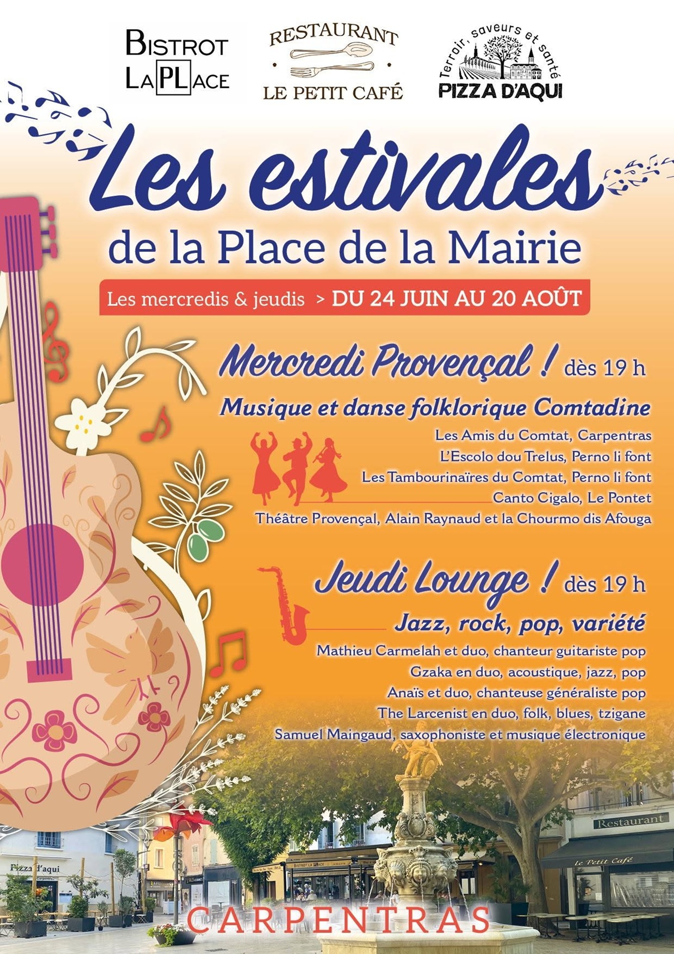 Les estivales musique et danse folklorique proven�ale