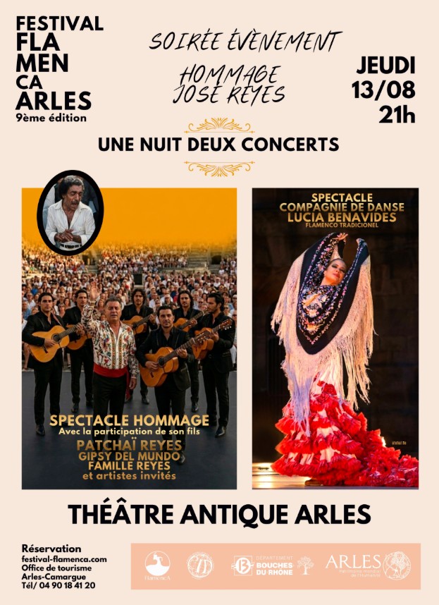 Une nuit magique au Th��tre Antique d'Arles : Hommage � Jos� Reyes