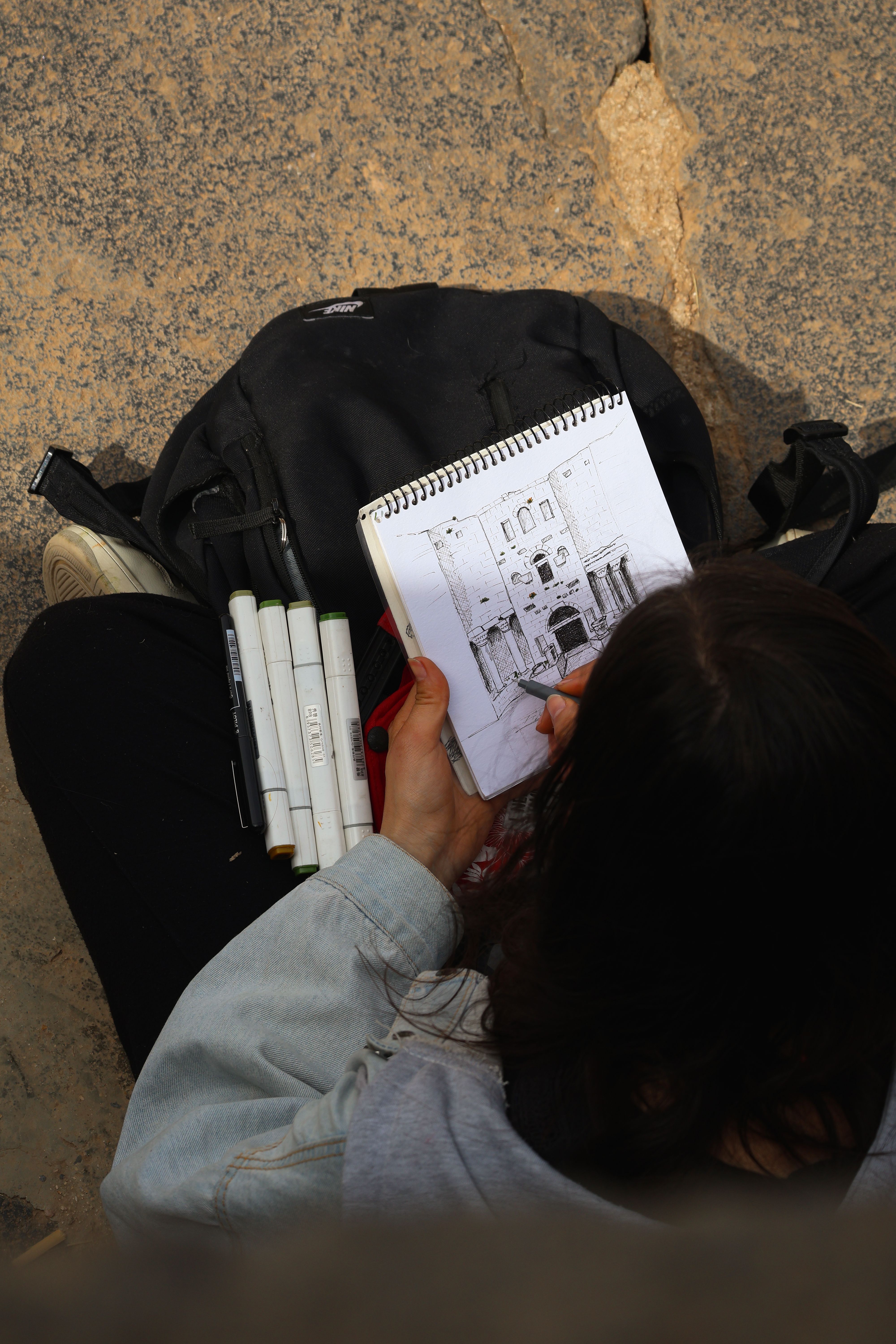 Dessiner la ville sur le vif � Boll�ne