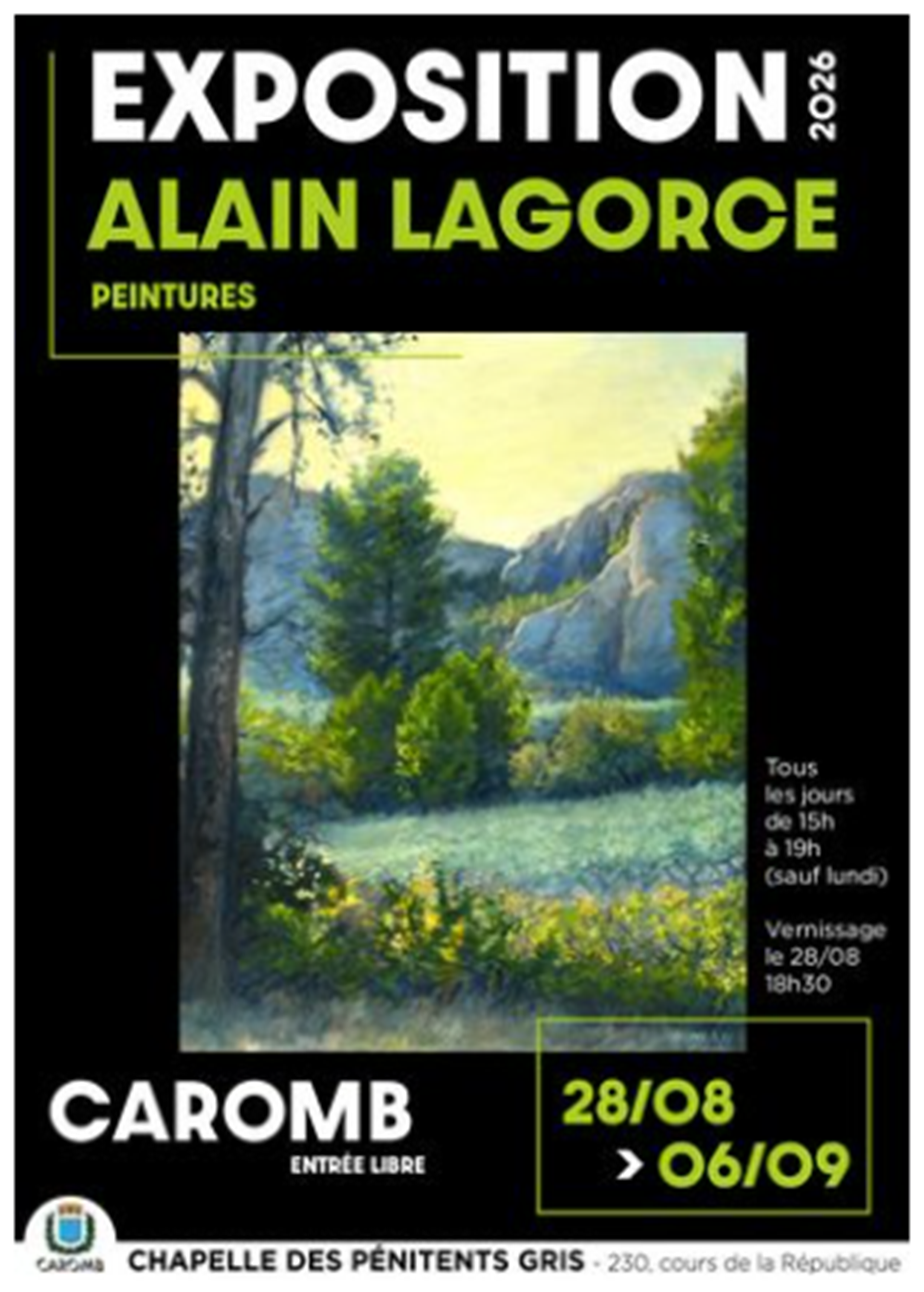 Exposition : Alain Lagorce