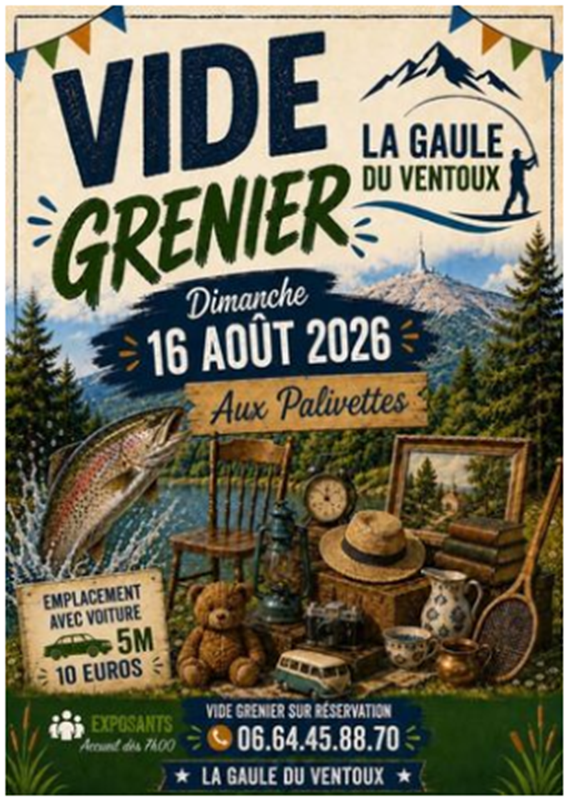 Vide grenier de l'association p�che