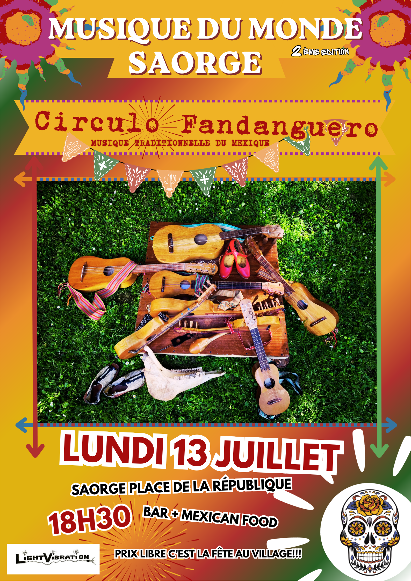 Concert musique du monde : C�rculo Fandanguero