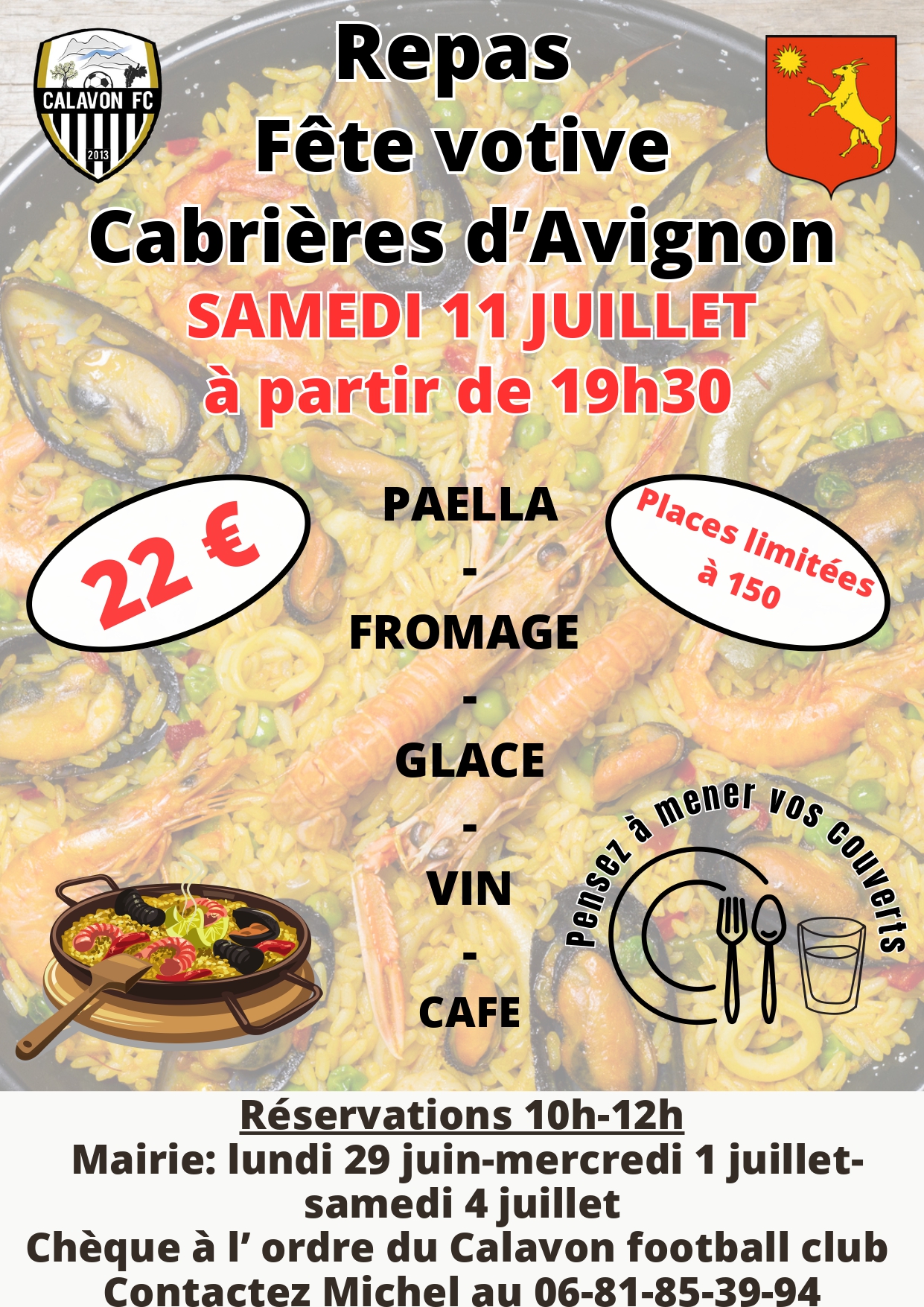 Repas f�te votive