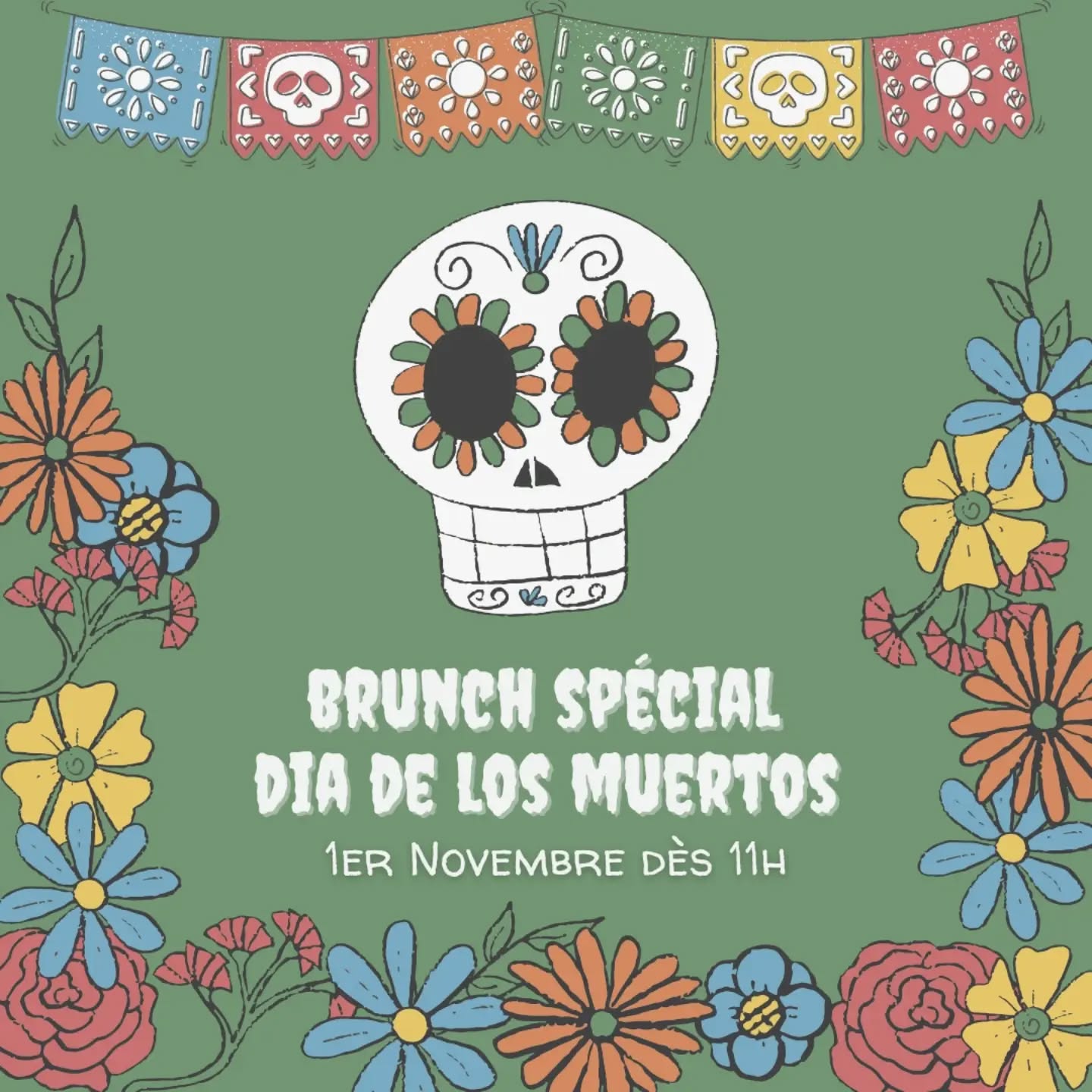 Brunch D�a de los Muertos au Wallace