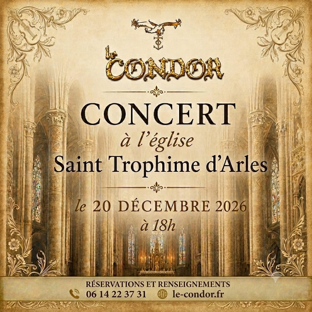 Concert du Condor � l'�glise Saint-Trophime